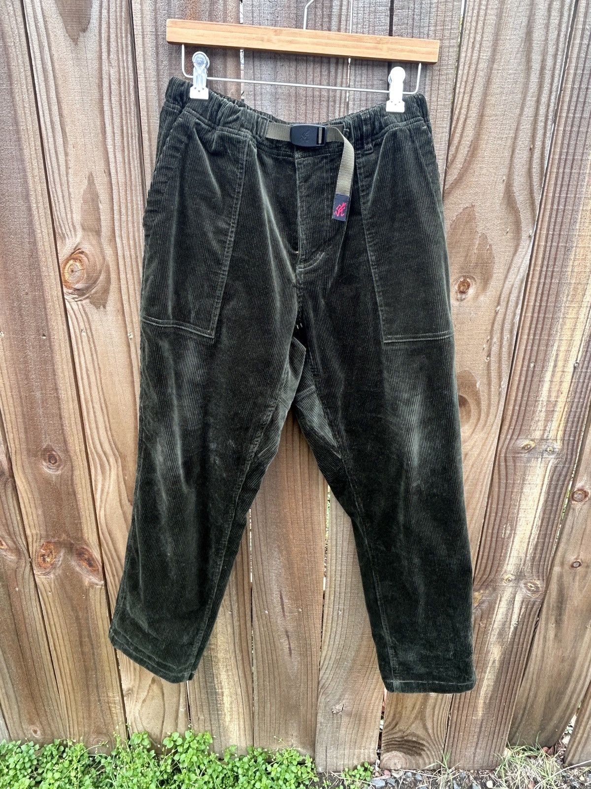 Gramicci Gramicci Corduroy Pants In Forest Green Size S (34) Size US 34 / EU 50 - 1 Thumbnail