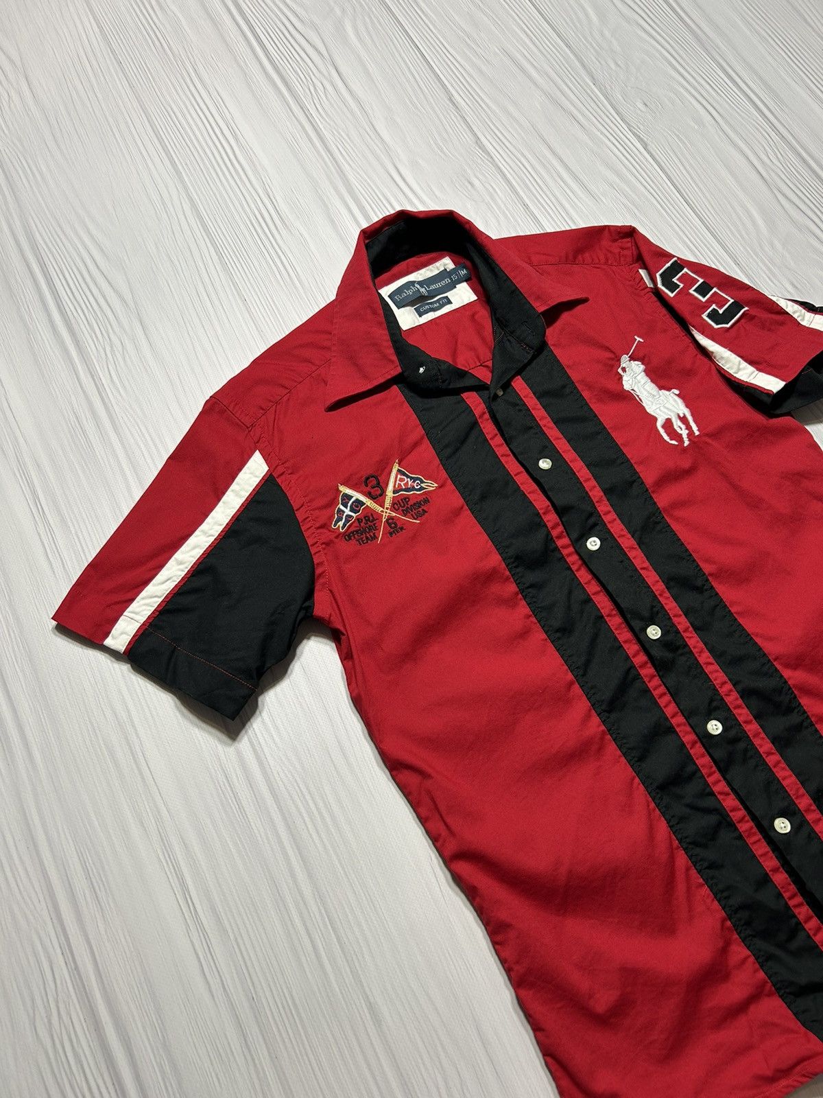 Polo Ralph Lauren Young M Ralph Lauren Team 3 USA Shirt Polo Size US M / EU 48-50 / 2 - 3 Thumbnail