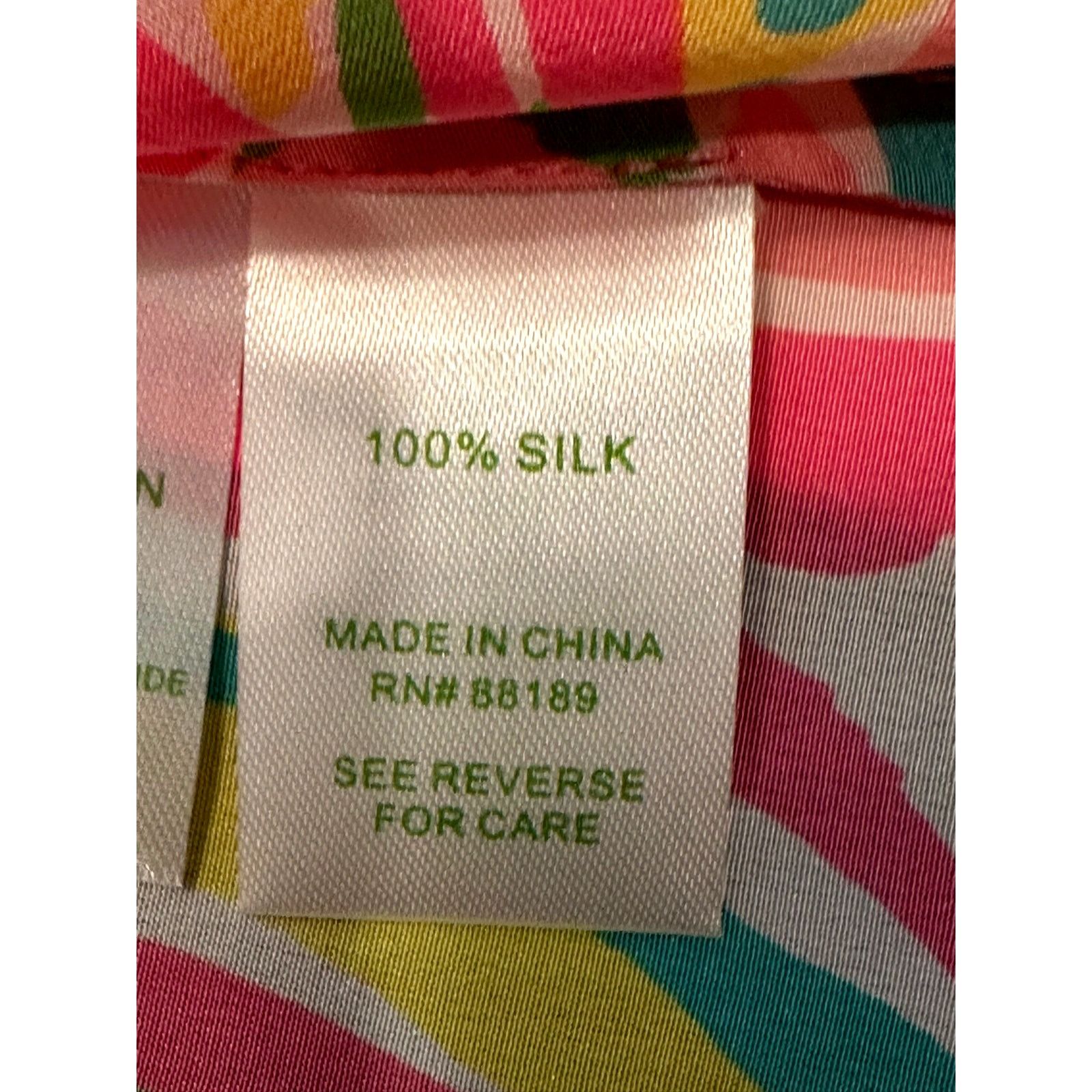 Lilly Pulitzer Lilly Pulitzer Dusk Racer Back Cami 100% Silk Flamingo M Size M / US 6-8 / IT 42-44 - 19 Thumbnail