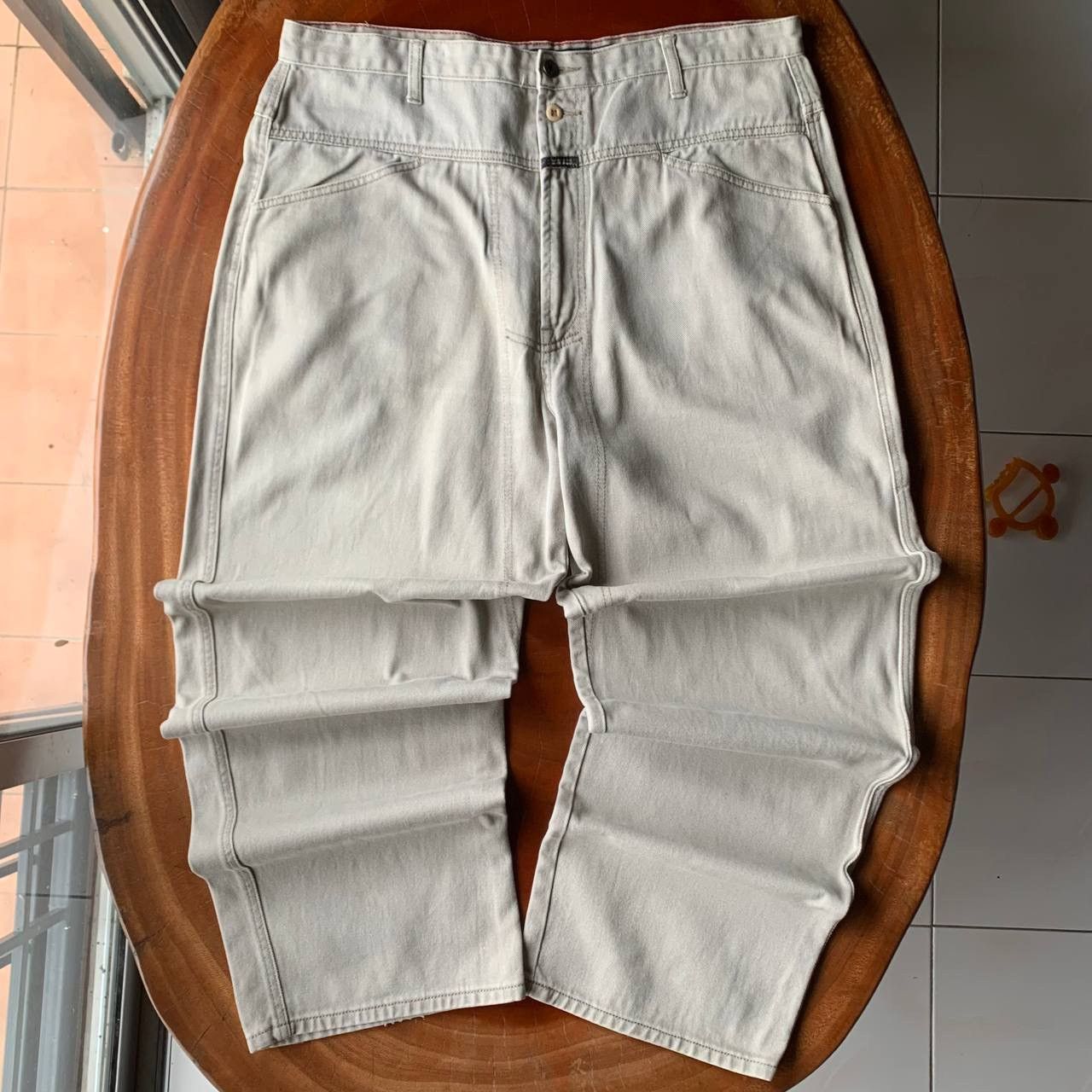 Marithe + Francois Girbaud 2000s Vintage Marithe Francois Girbaud MFG Y2K Baggy Pants Size US 39 - 1 Thumbnail
