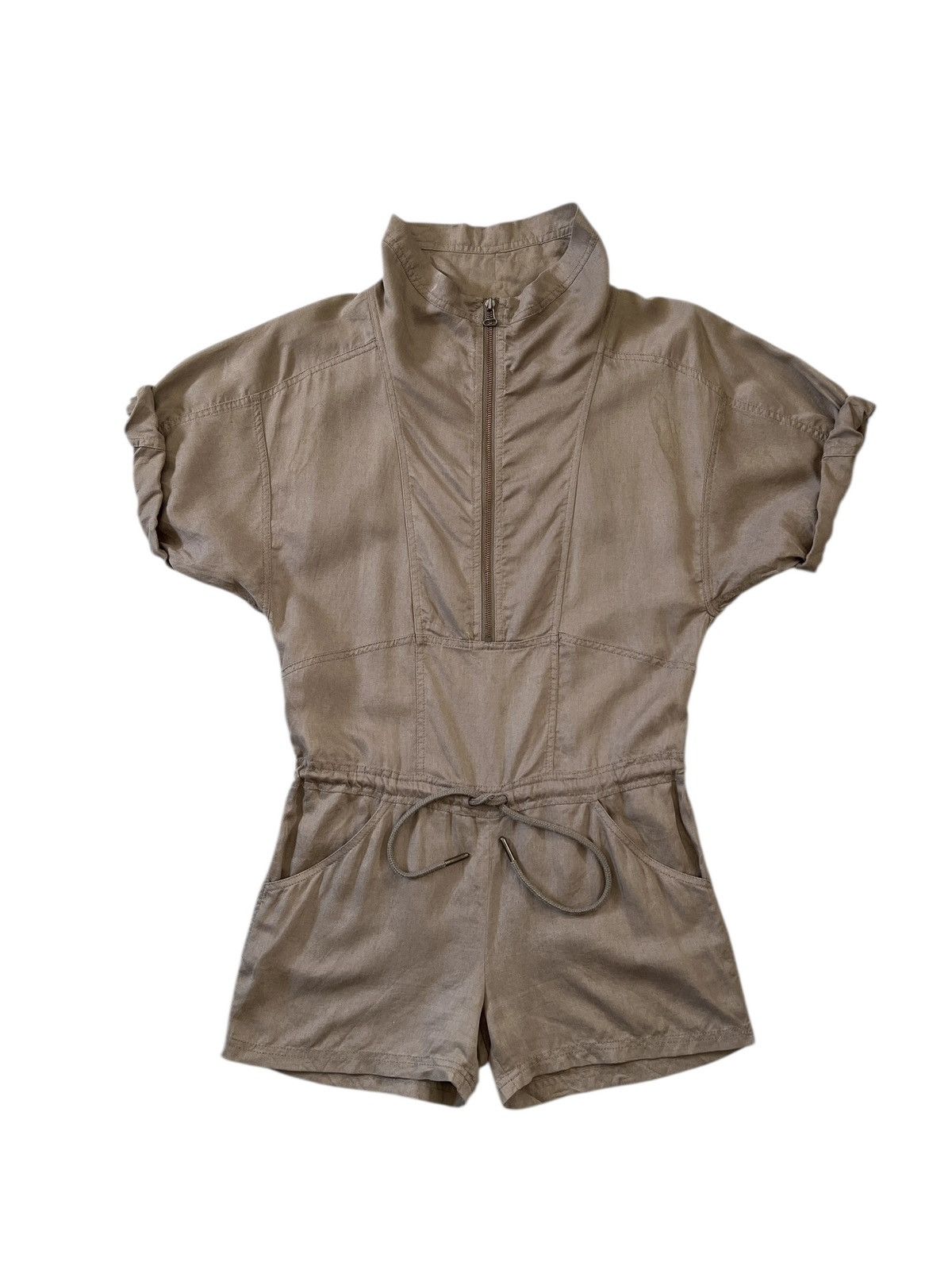 Alexander Wang Alexander Wang Linen Tensel Jumpsuit Romper Size XS / US 0-2 / IT 36-38 - 3 Thumbnail