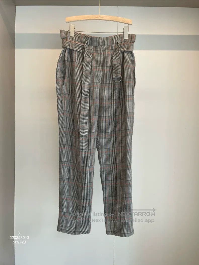 Brunello Cucinelli Brunello Cucinelli Plaid Polyester Casual Trousers Size 27" / US 4 / IT 40 - 1 Thumbnail