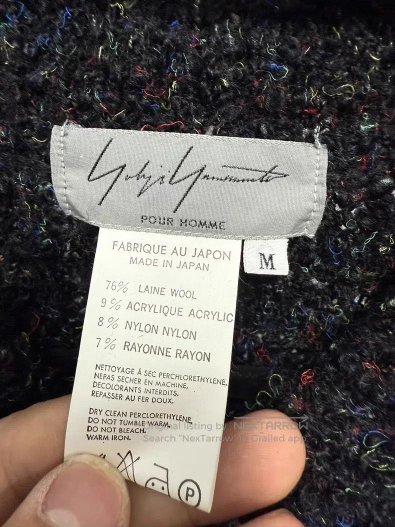 Yohji Yamamoto YOHJI YAMAMOTO Candy-Colored Knit Sweater Jacket Size US M / EU 48-50 / 2 - 5 Thumbnail