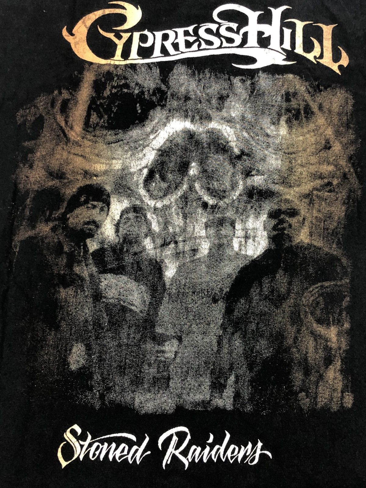 Vintage Vintage cypress Hill stoned riders doble print XL RAP TEE Size US XL / EU 56 / 4 - 4 Thumbnail