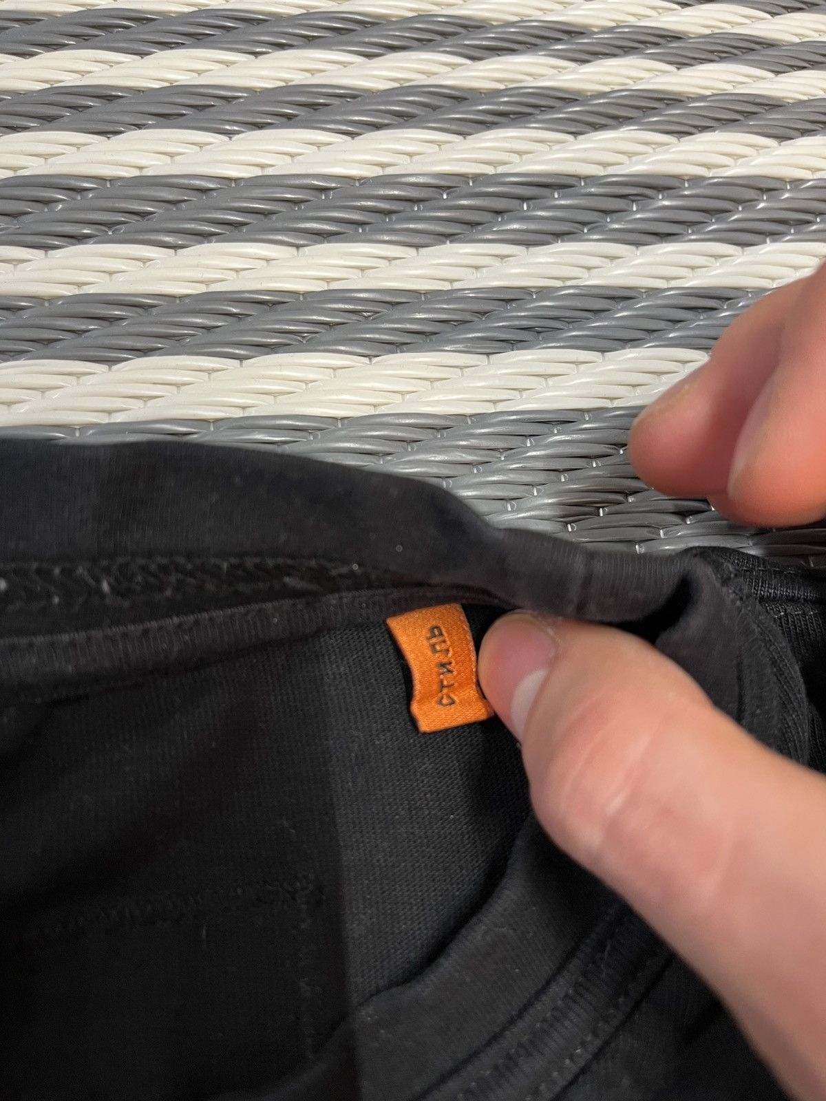 Heron Preston Heron Preston Black 'Heron' T-Shirt Size US XL / EU 56 / 4 - 4 Thumbnail