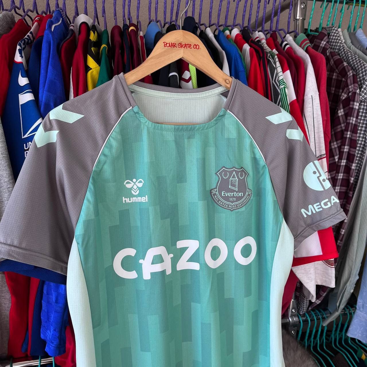 Other Hummel Everton 2020/2021 Football Soccer Jersey T Shirt Size US S / EU 44-46 / 1 - 2 Thumbnail