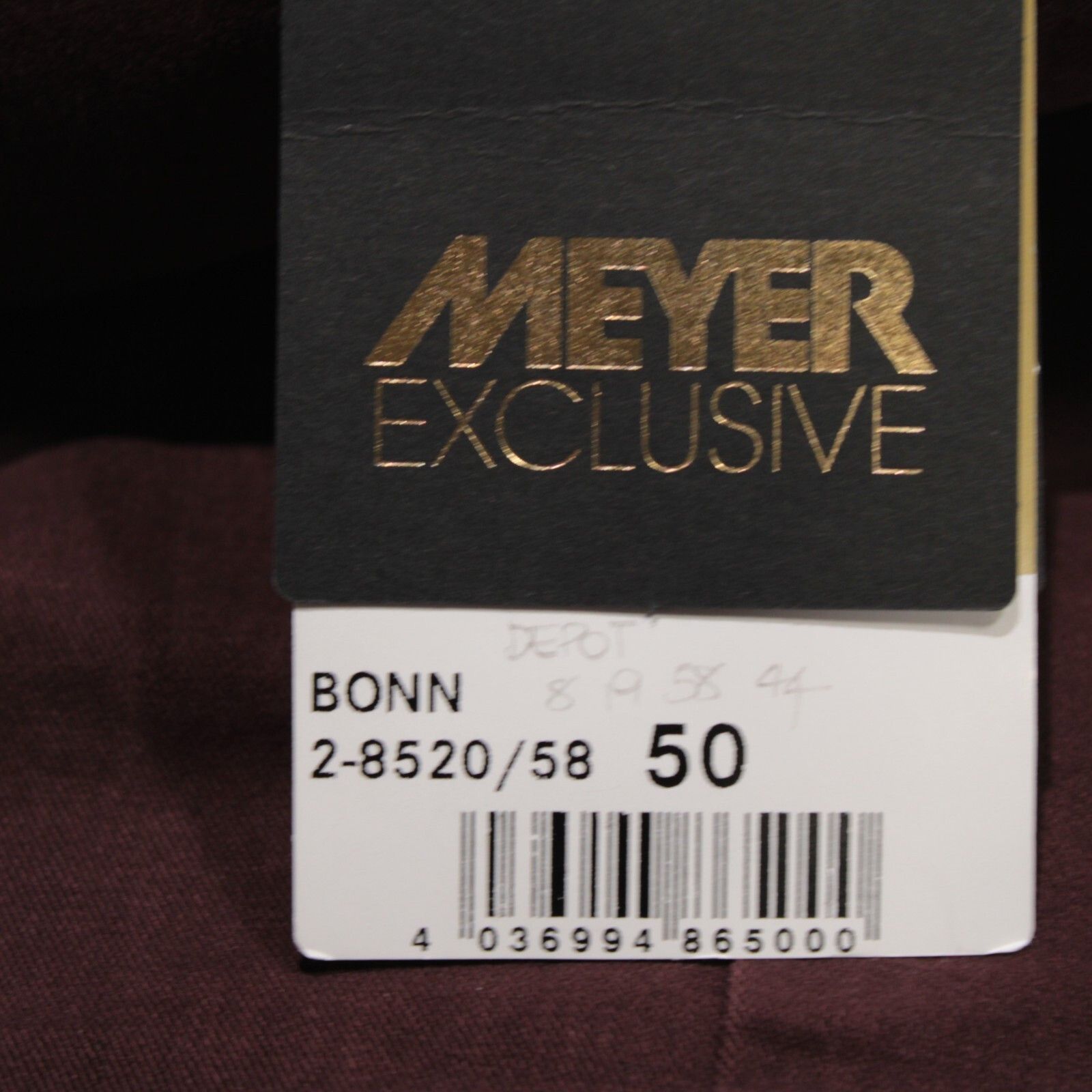 Other Meyer New with tags Chino Size 34 US In Purple Size US 34 / EU 50 - 3 Thumbnail