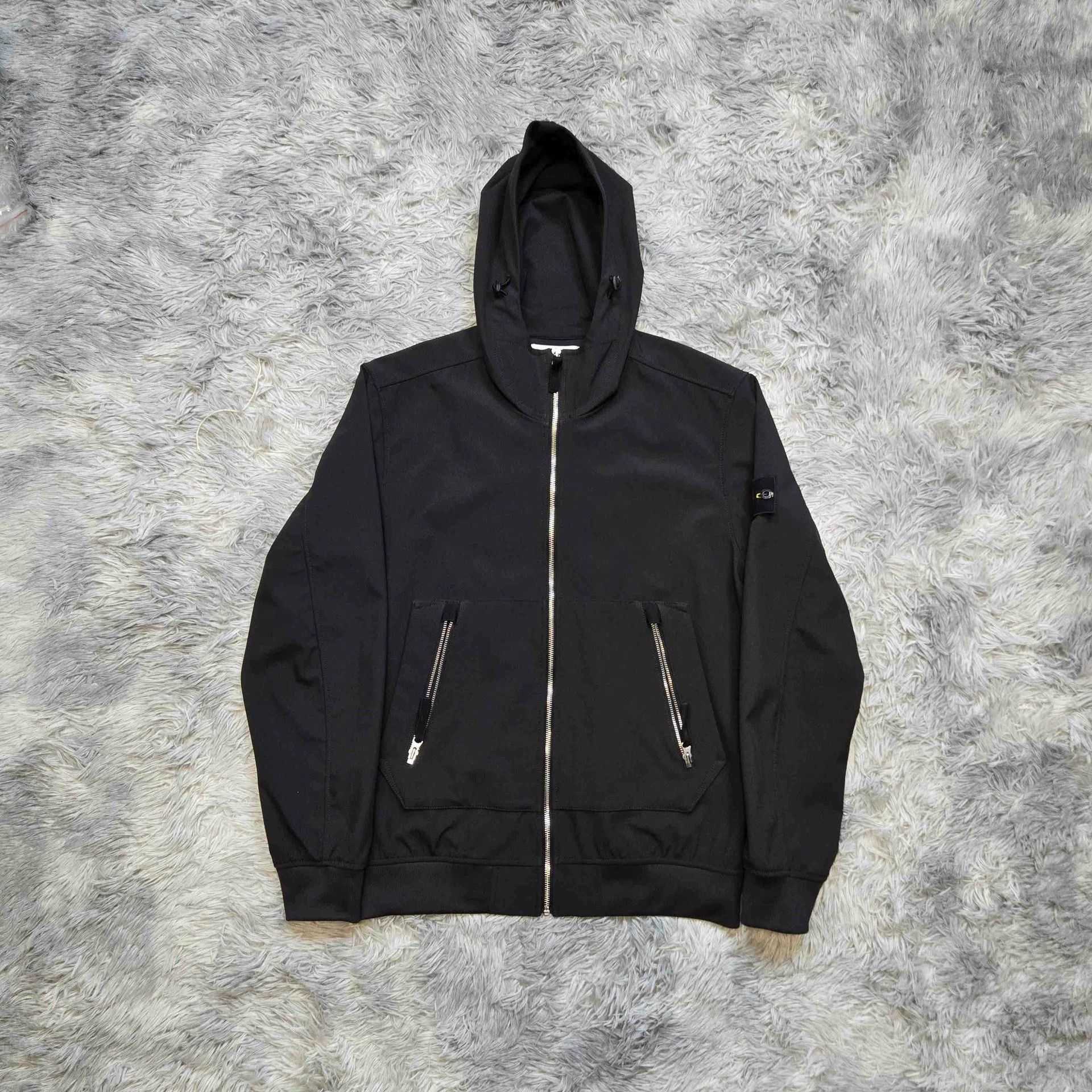 Stone Island stone island shell-r hooded jacket black Size US L / EU 52-54 / 3 - 1 Thumbnail