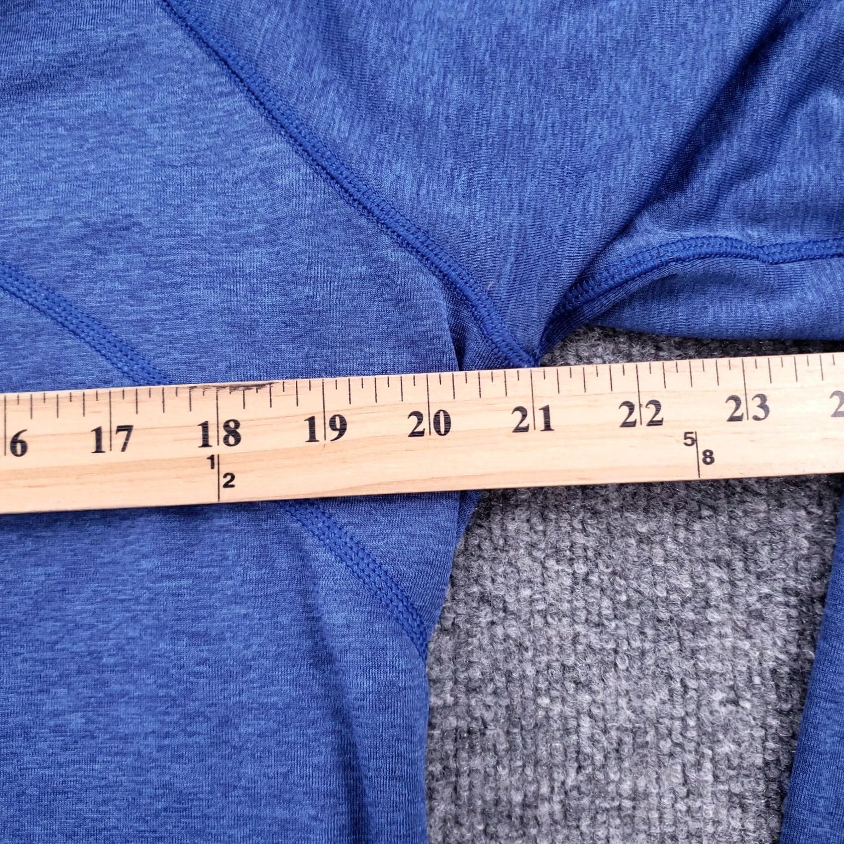 Vintage REI Shirt Mens M Medium Blue Heather 1/4 Zip Pullover Long Sleeve Athleisure Size US M / EU 48-50 / 2 - 6 Thumbnail