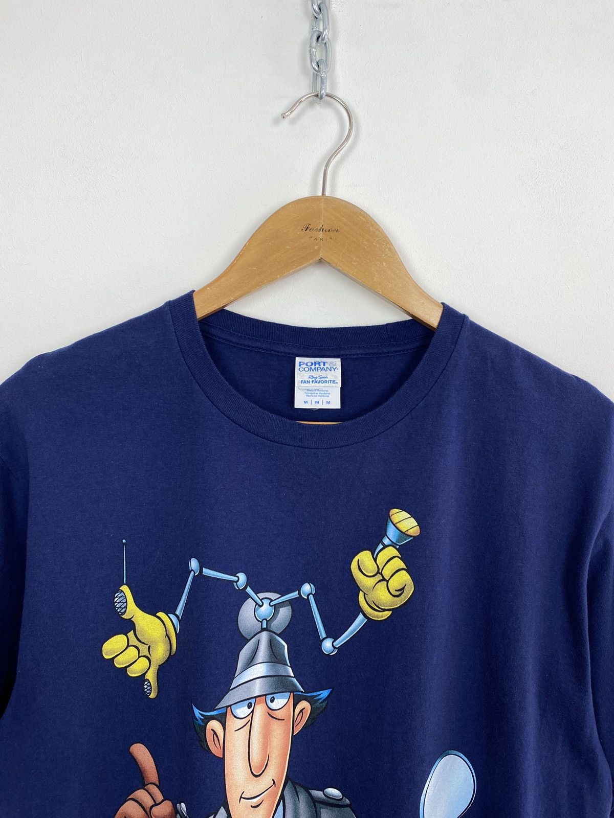 Cartoon Network Port & Company Inspector Gadget T-Shirt Men’s Size M Blue Size US M / EU 48-50 / 2 - 2 Thumbnail