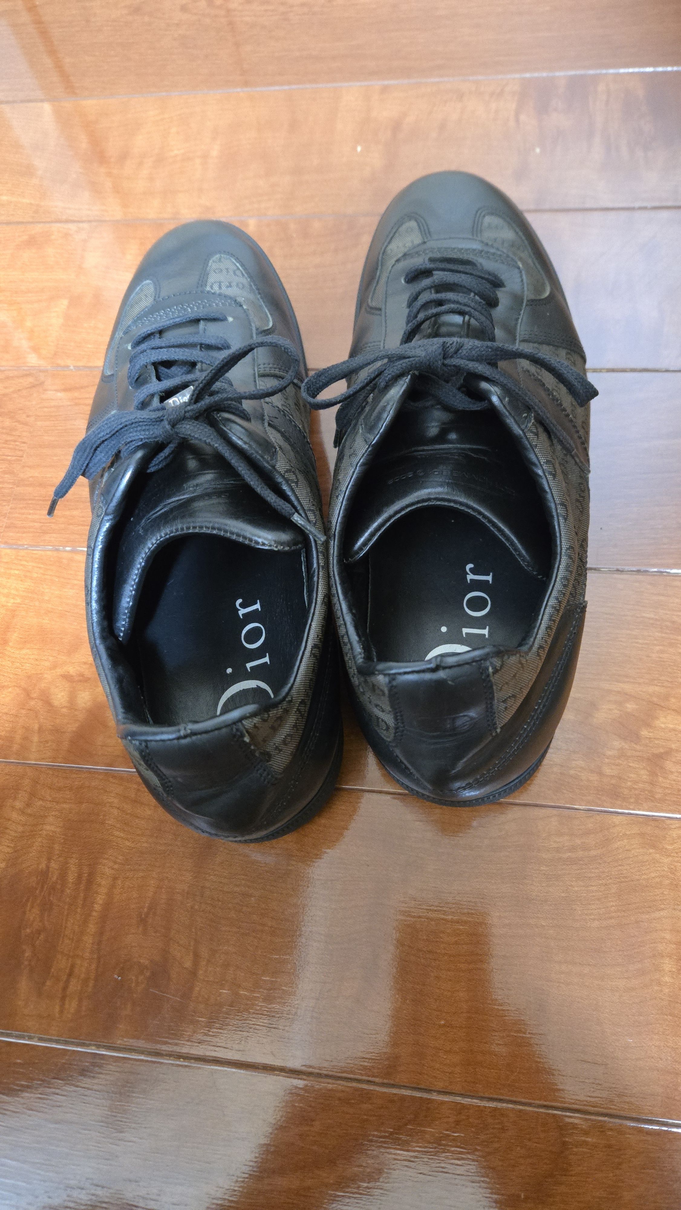Dior Dior Homme 04SS "Strip" Hedi Slimane B01 Monogram Sneakers Size US 9.5 / EU 42-43 - 2 Thumbnail