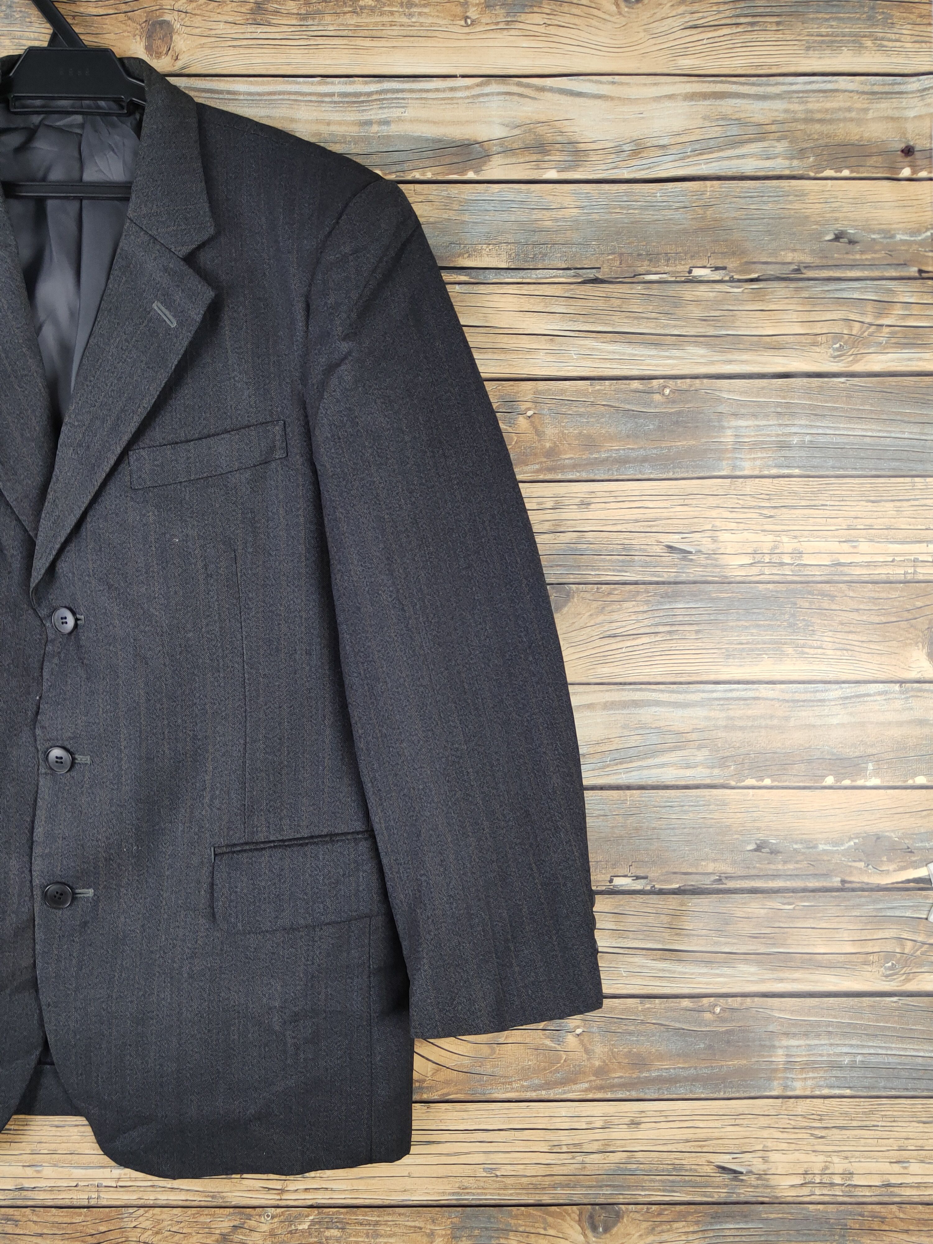 Japanese Brand × Vintage Very rare One Week Black Blazers (Vintage Stuff) Size US M / EU 48-50 / 2 - 5 Thumbnail