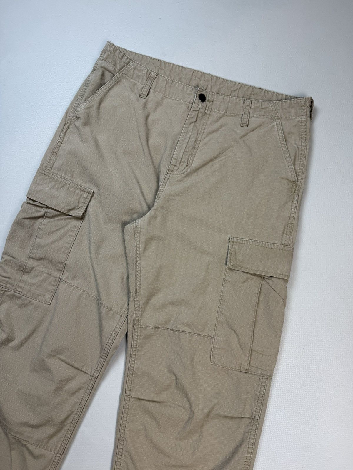 Carhartt Carhartt WIP Men’s Regular Distressed Cargo Pants Trousers Size US 34 / EU 50 - 11 Thumbnail