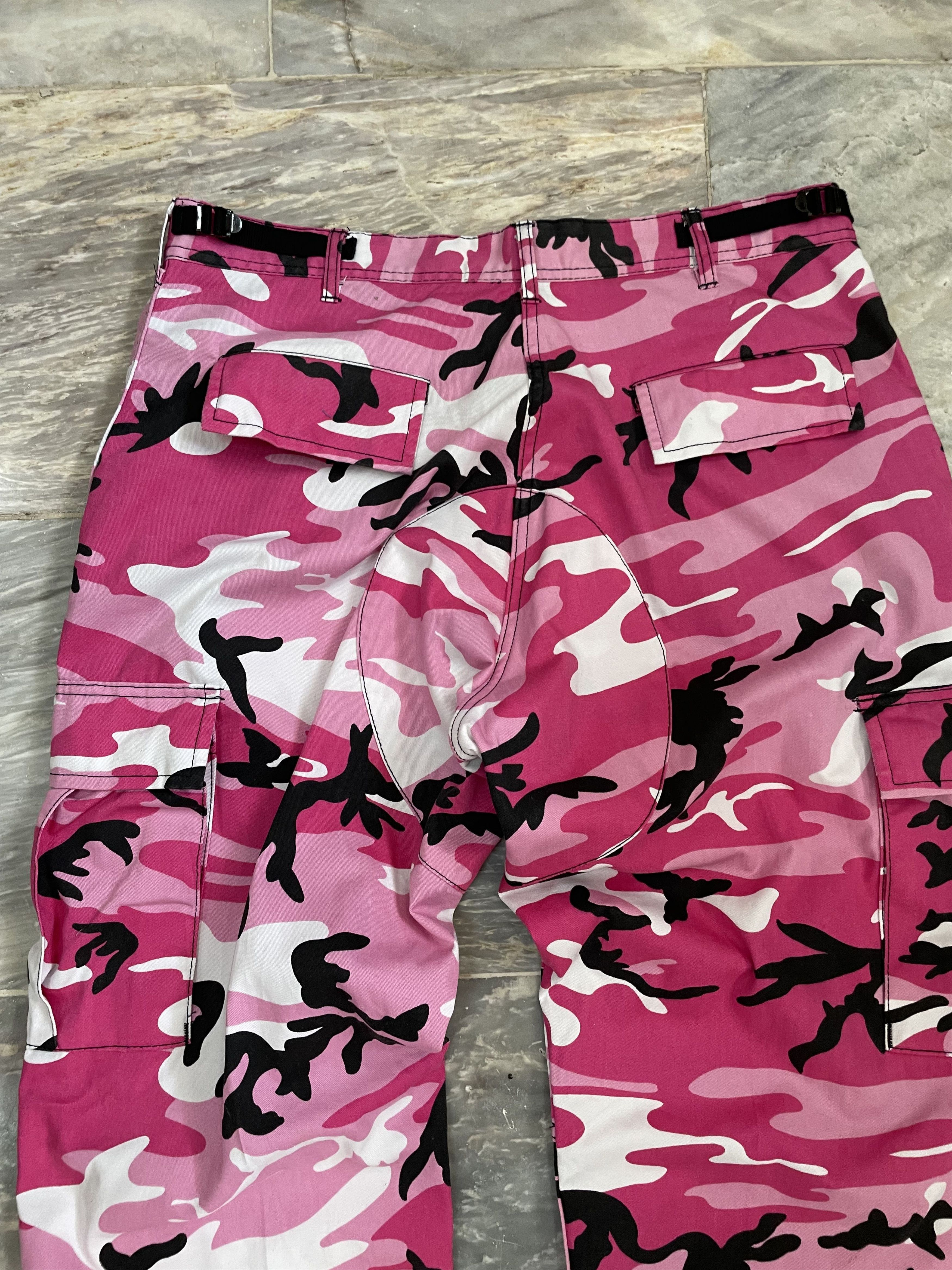 Rothco Rothco Pink Camo Cargo Pants Size US 34 / EU 50 - 6 Thumbnail