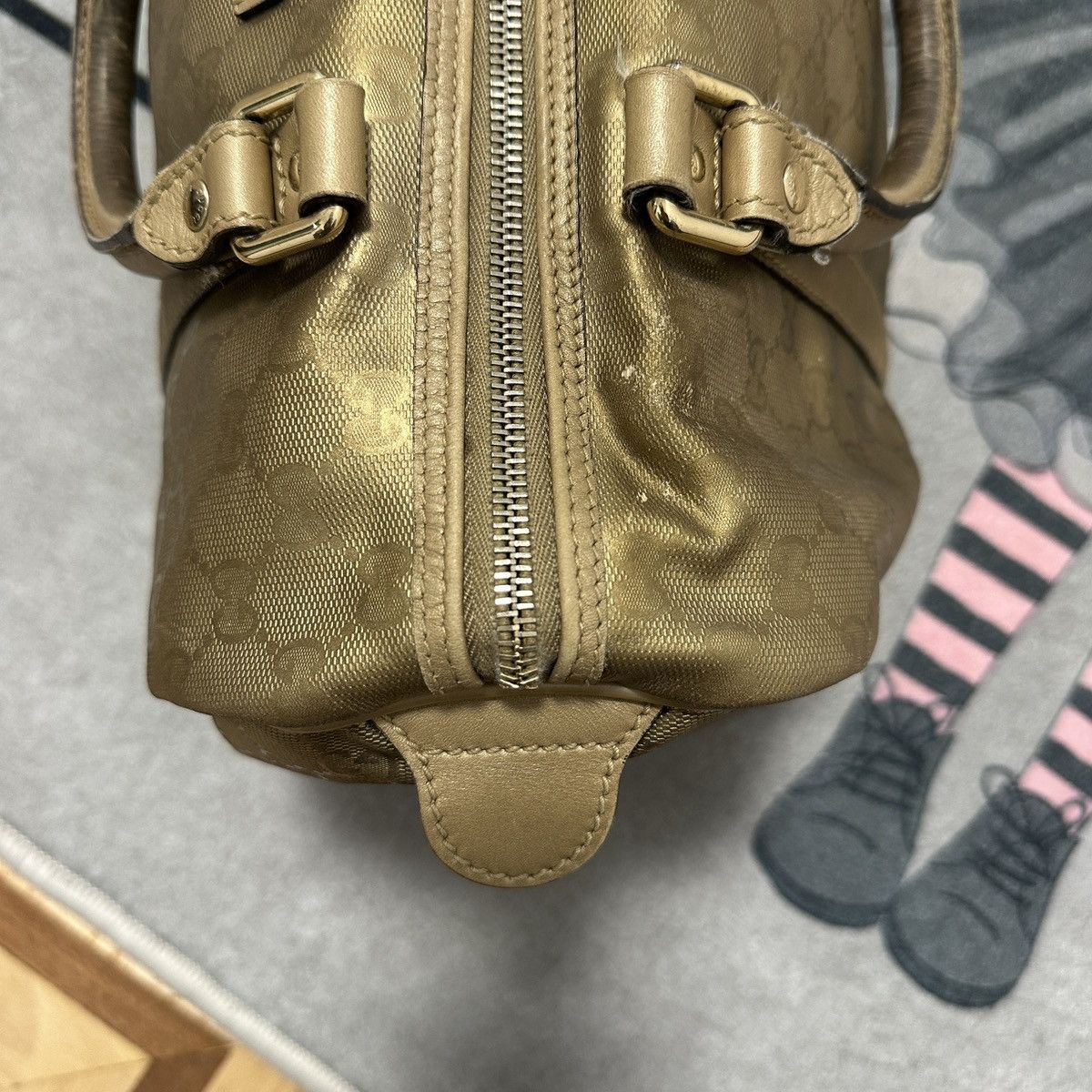 Gucci Vintage Gucci Monogram Hand Bag GG Size ONE SIZE - 10 Thumbnail
