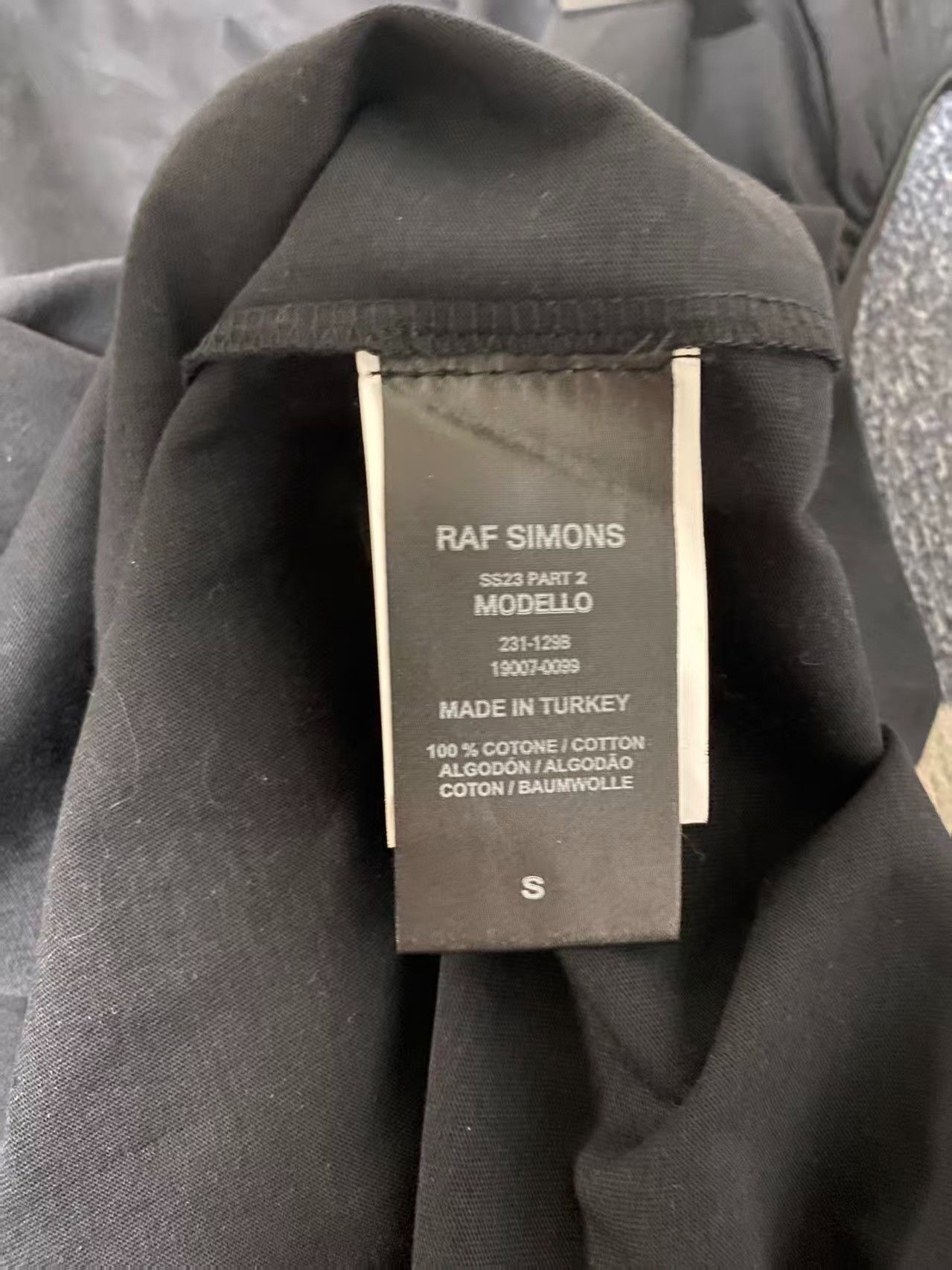 Raf Simons RAF Simons Sleeveless Letter Vest Size US S / EU 44-46 / 1 - 3 Thumbnail