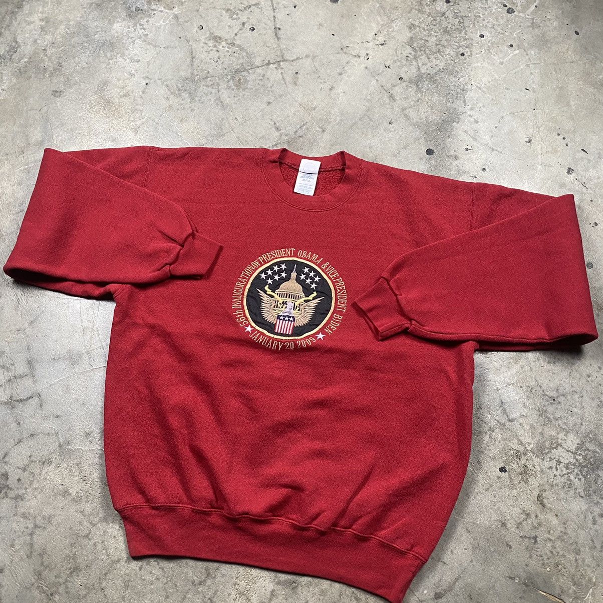 Delta × President's Grail y2k Obama & Biden Crewneck Size US L / EU 52-54 / 3 - 3 Thumbnail