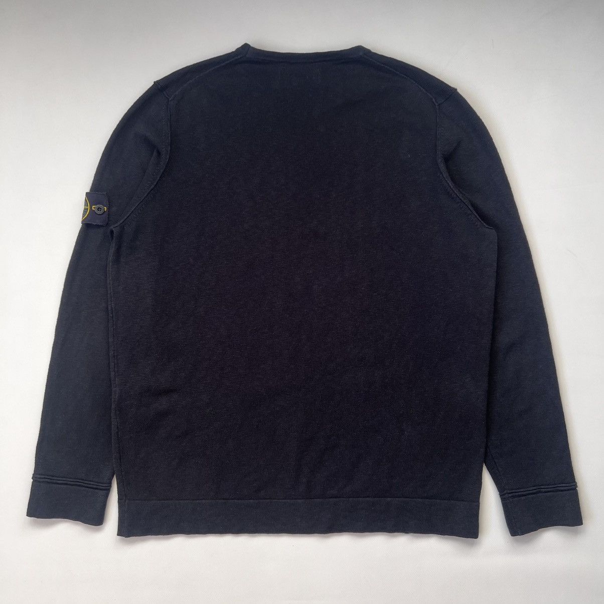 Stone Island Stone Island cotton knit crew neck sweater Size US L / EU 52-54 / 3 - 8 Thumbnail