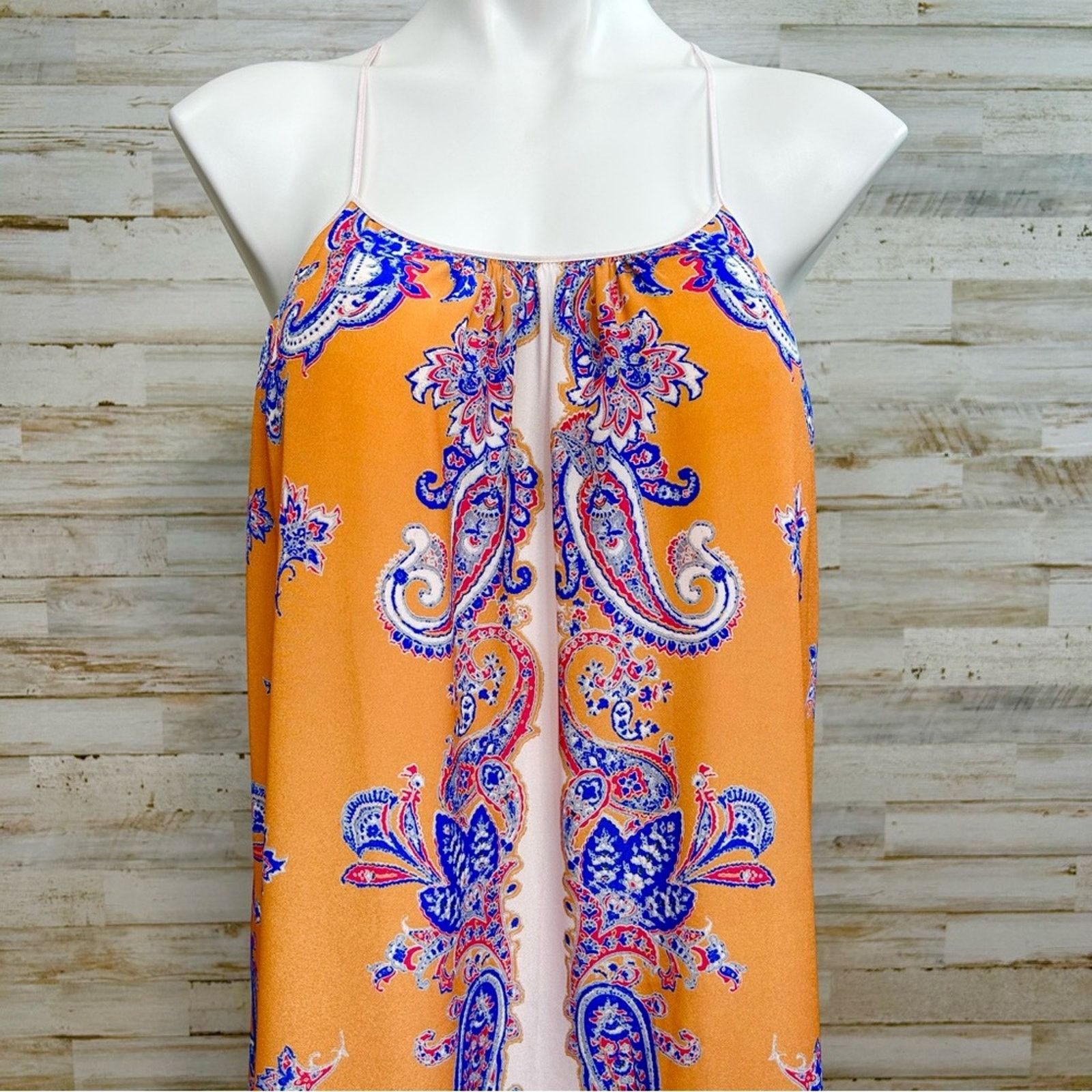 Clover Canyon Clover Canyon Halter Scarf Maxi Dress Size S Sleeveless Size S / US 4 / IT 40 - 3 Thumbnail