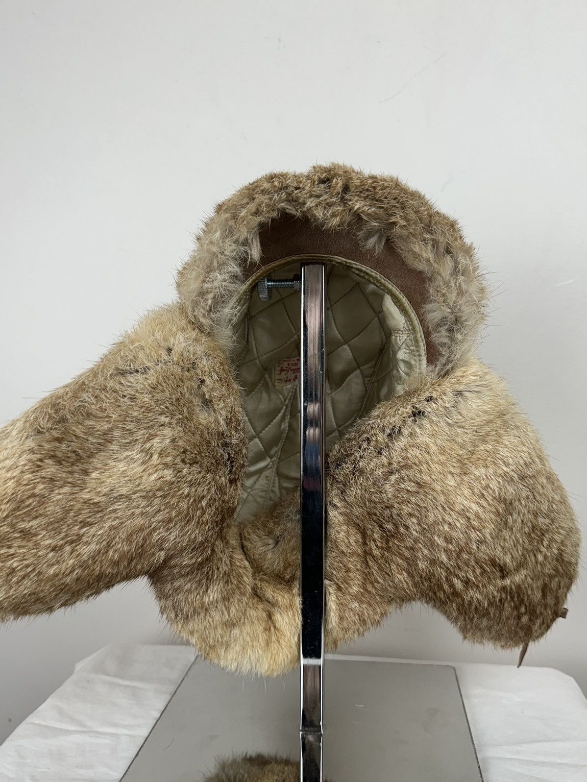 Vintage Vintage fur Chinese hat Golden Leaf original streetwear item Size ONE SIZE - 5 Thumbnail