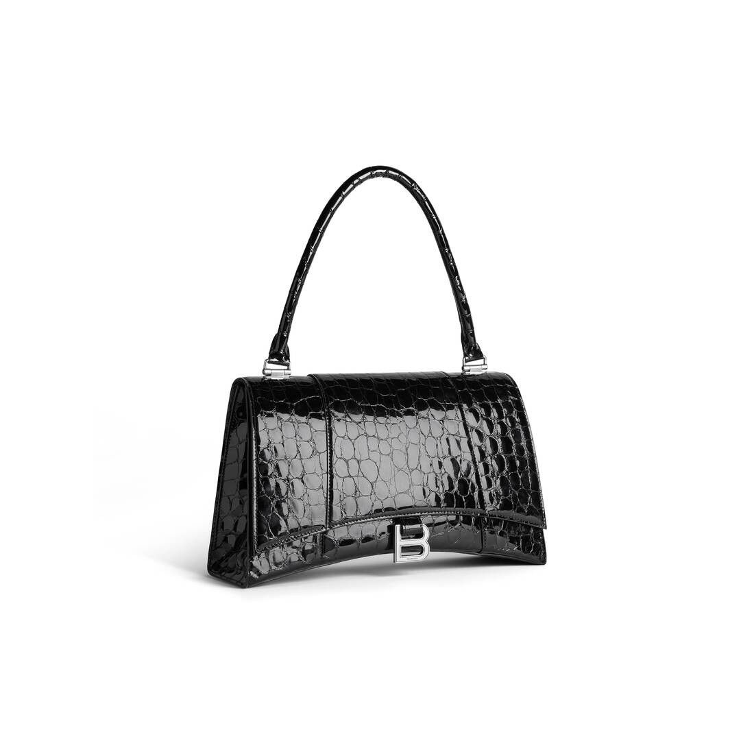 Balenciaga o1la1rc1a1025 Size: OS / Hourglass Hinge Handbag Medium Size ONE SIZE - 5 Thumbnail