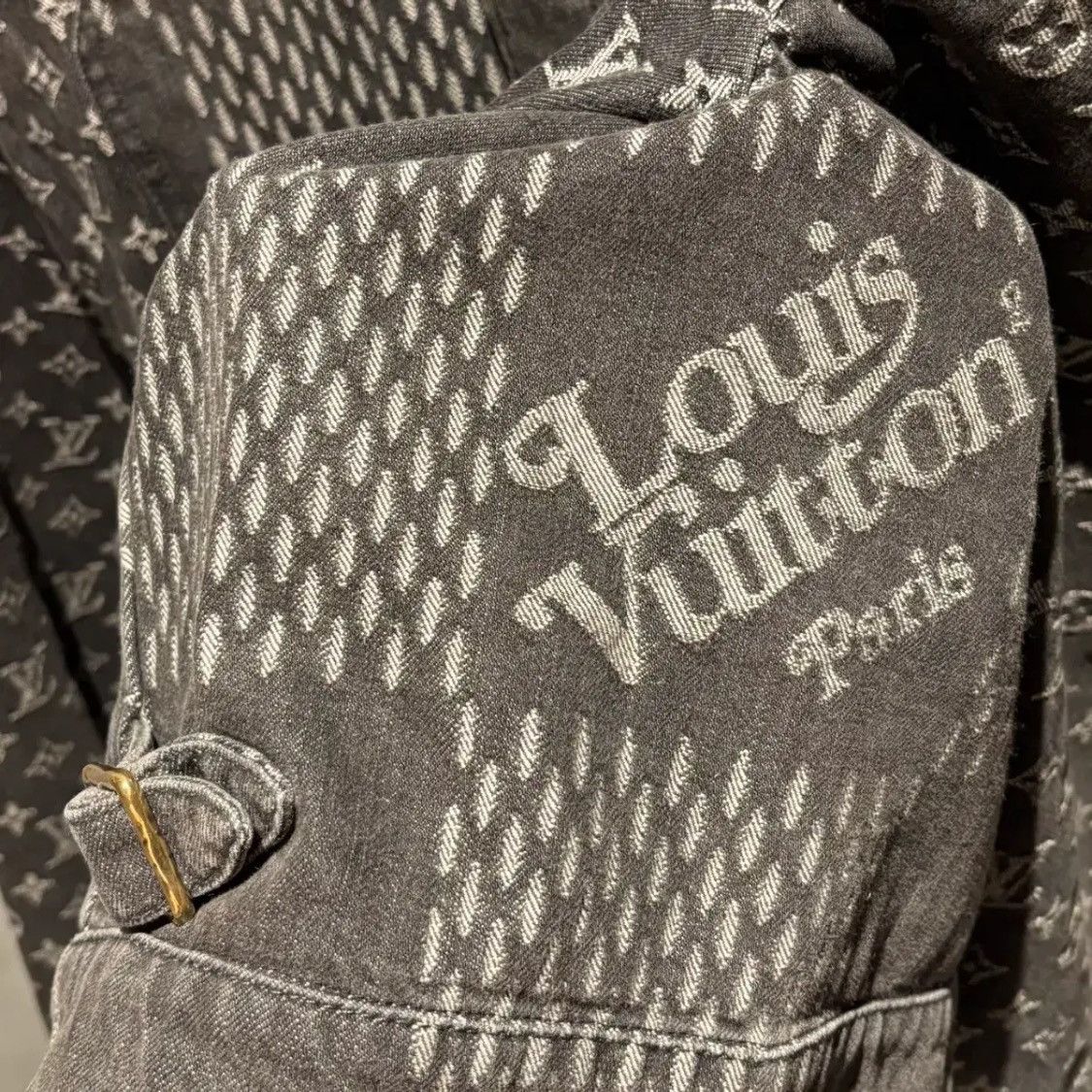 Louis Vuitton Louis Vuitton Nigo Denim Jacket Size US L / EU 52-54 / 3 - 3 Thumbnail