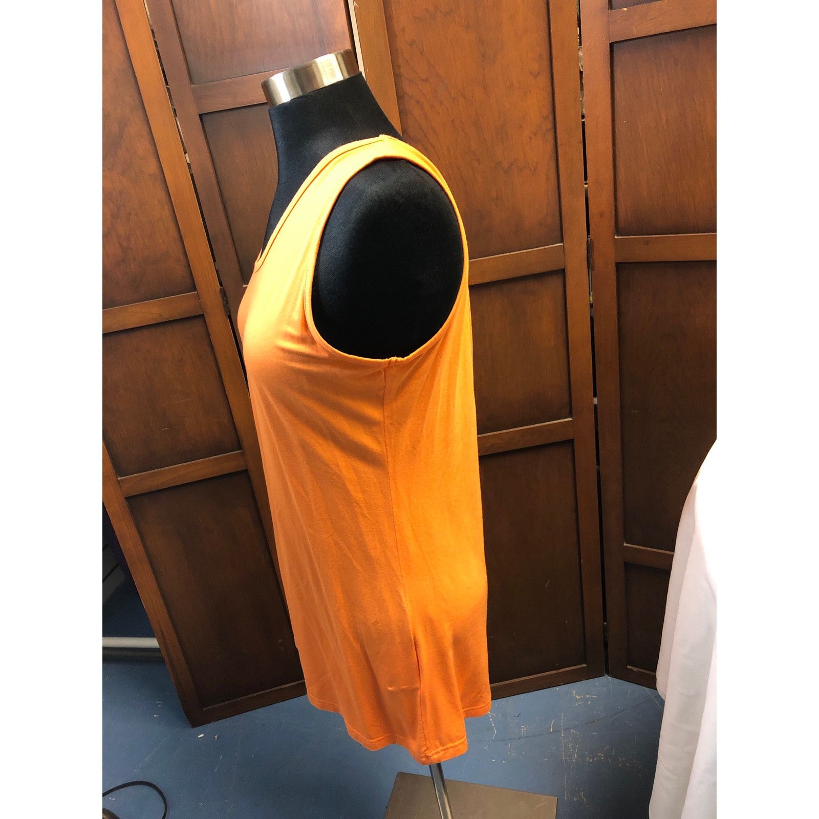 Other Women's Simply Noelle Orange Sleeveless Top L/XL Size XL / US 12-14 / IT 48-50 - 2 Thumbnail