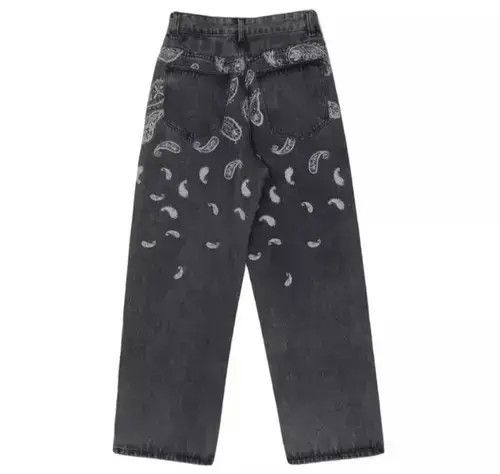 VIBE black bandana ornament denim Size US 33 - 2 Thumbnail