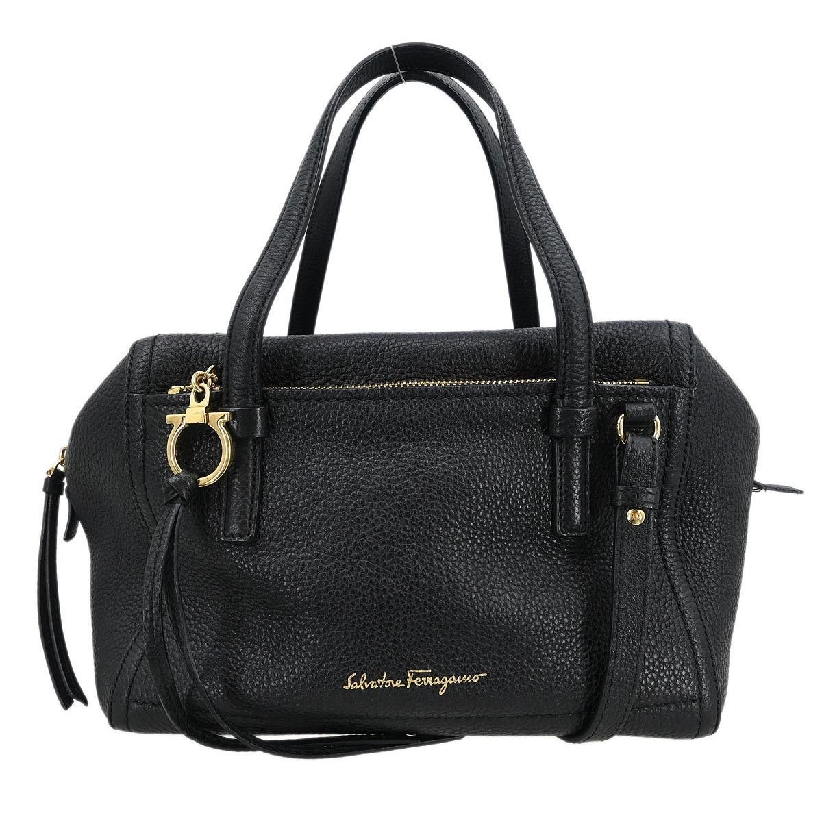 Salvatore Ferragamo Salvatore Ferragamo Gancini handbag Leather Size ONE SIZE - 1 Thumbnail