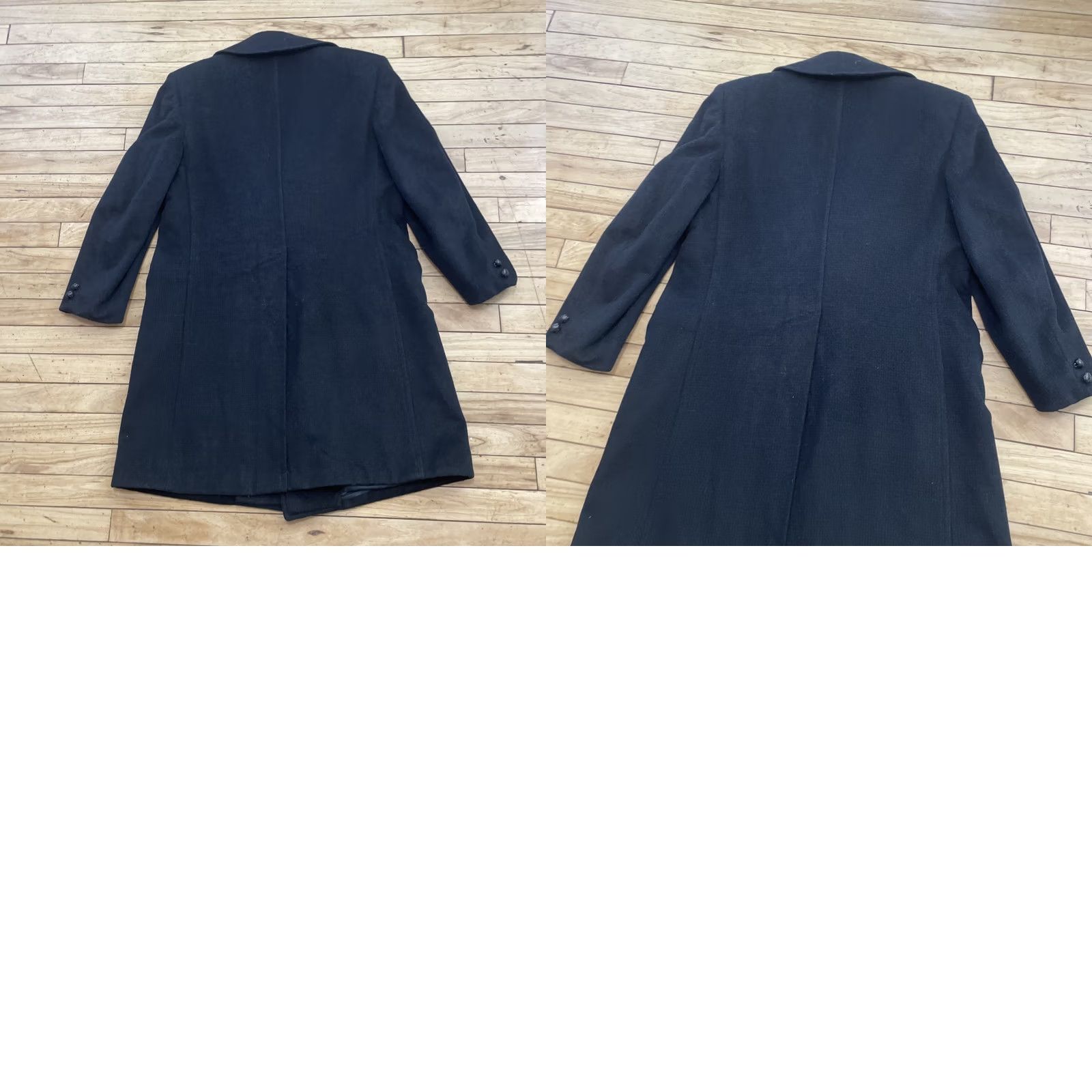 Doublet VINTAGE Robert Hall Westerfield Wool Trench Coat Men Double Breasted Black Wool 54 EU 42 US 42 Regular Coat Boys Mens Size US XS / EU 42 / 0 - 11 Thumbnail