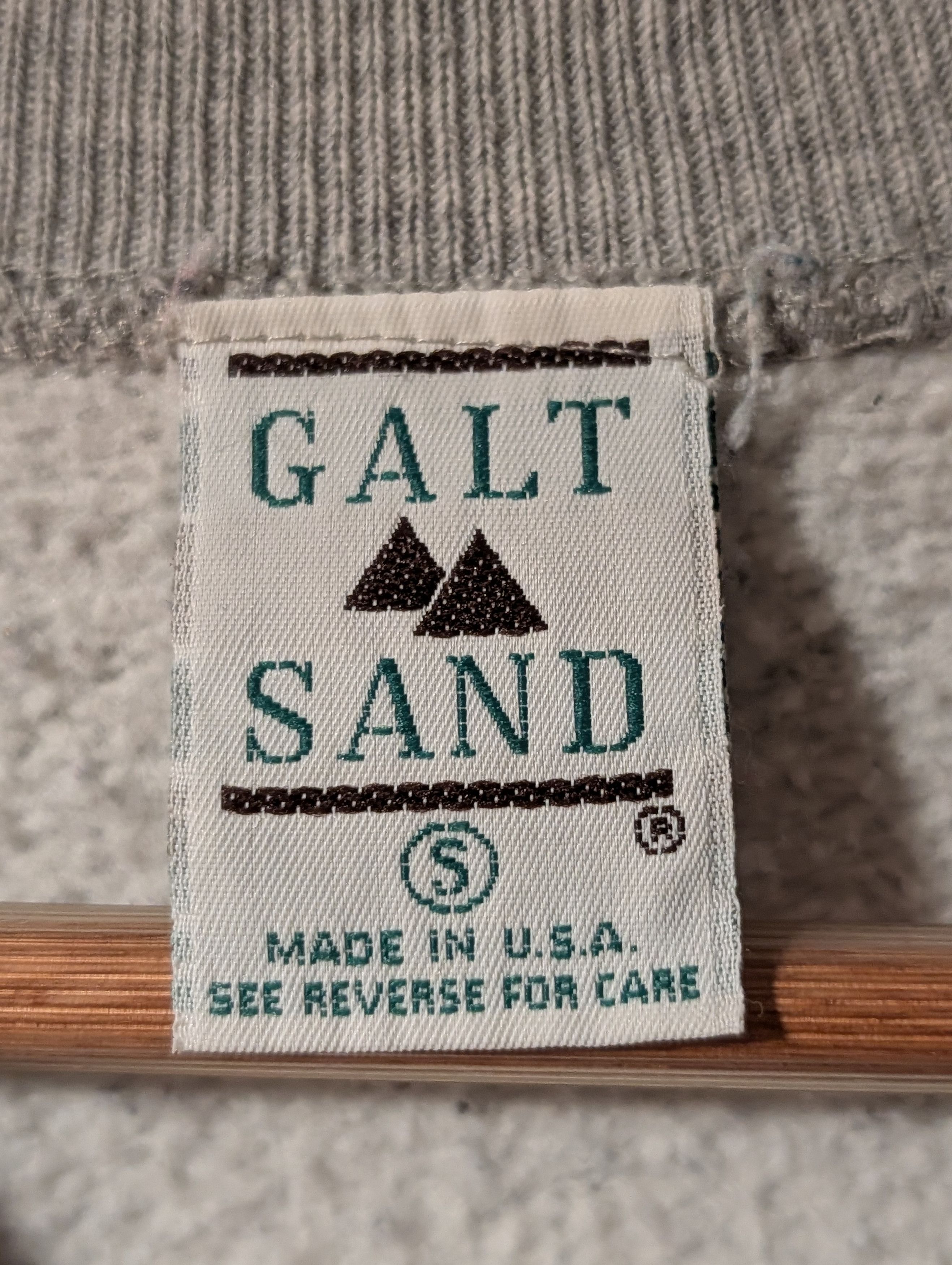 NCAA VTG Galt Sand Georgetown University Hoyas Bulldog Sweatshirt Size US S / EU 44-46 / 1 - 3 Thumbnail
