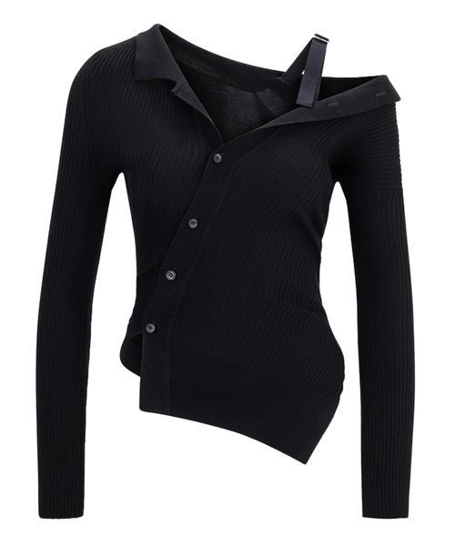 Jacquemus o1mle0824 La Maille Colin in Black Size XS / US 0-2 / IT 36-38 - 1 Thumbnail