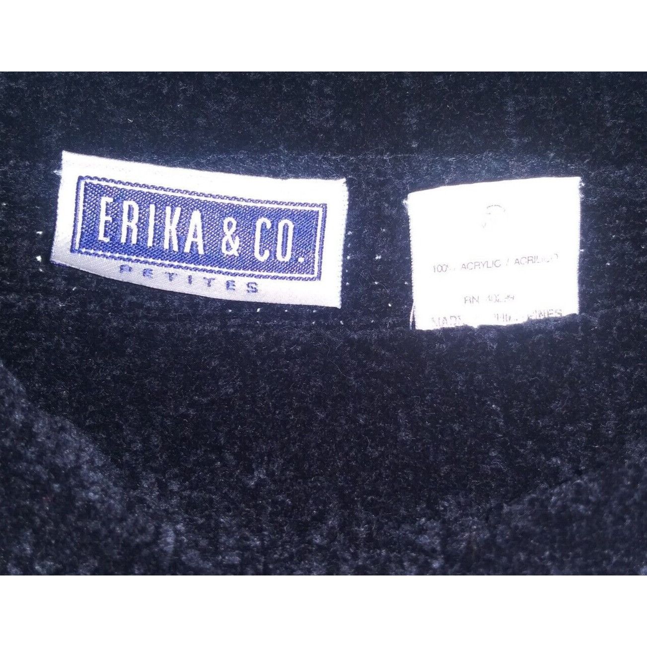 Vintage VTG Erika & Co Sweater 80s Pullover womens PM Nordic fair is Size M / US 6-8 / IT 42-44 - 5 Thumbnail