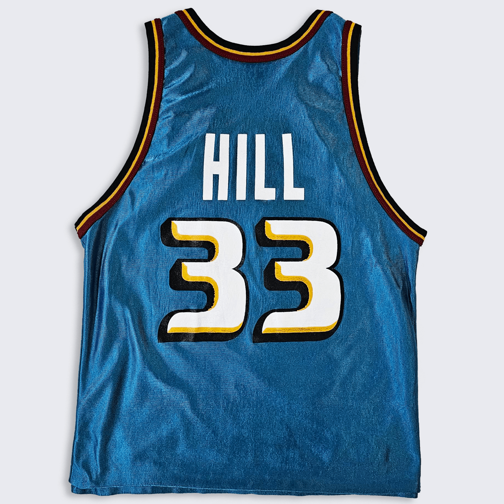 NBA Detroit Pistons Vintage 90s Grant Hill Reversible Jersey Size US M / EU 48-50 / 2 - 3 Thumbnail