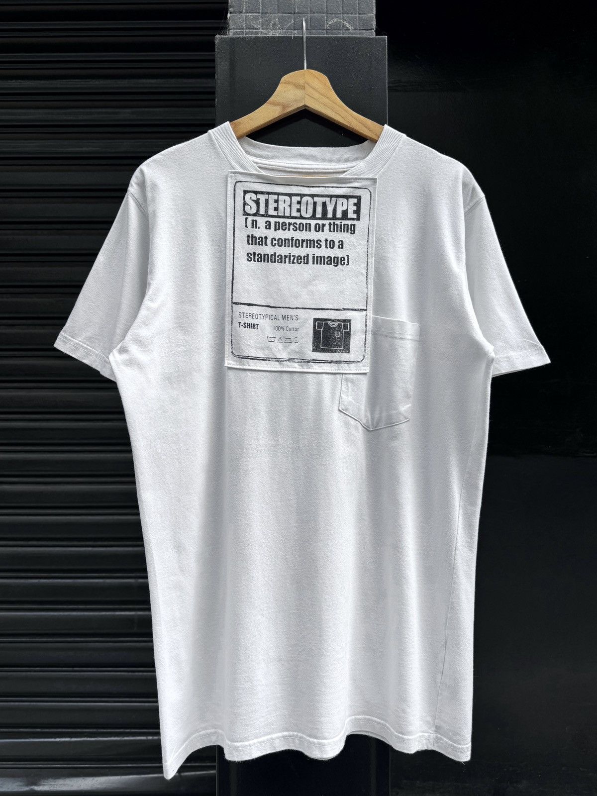 Maison Martin Margiela SS00 Stereotype 200% Cotton T-Shirt