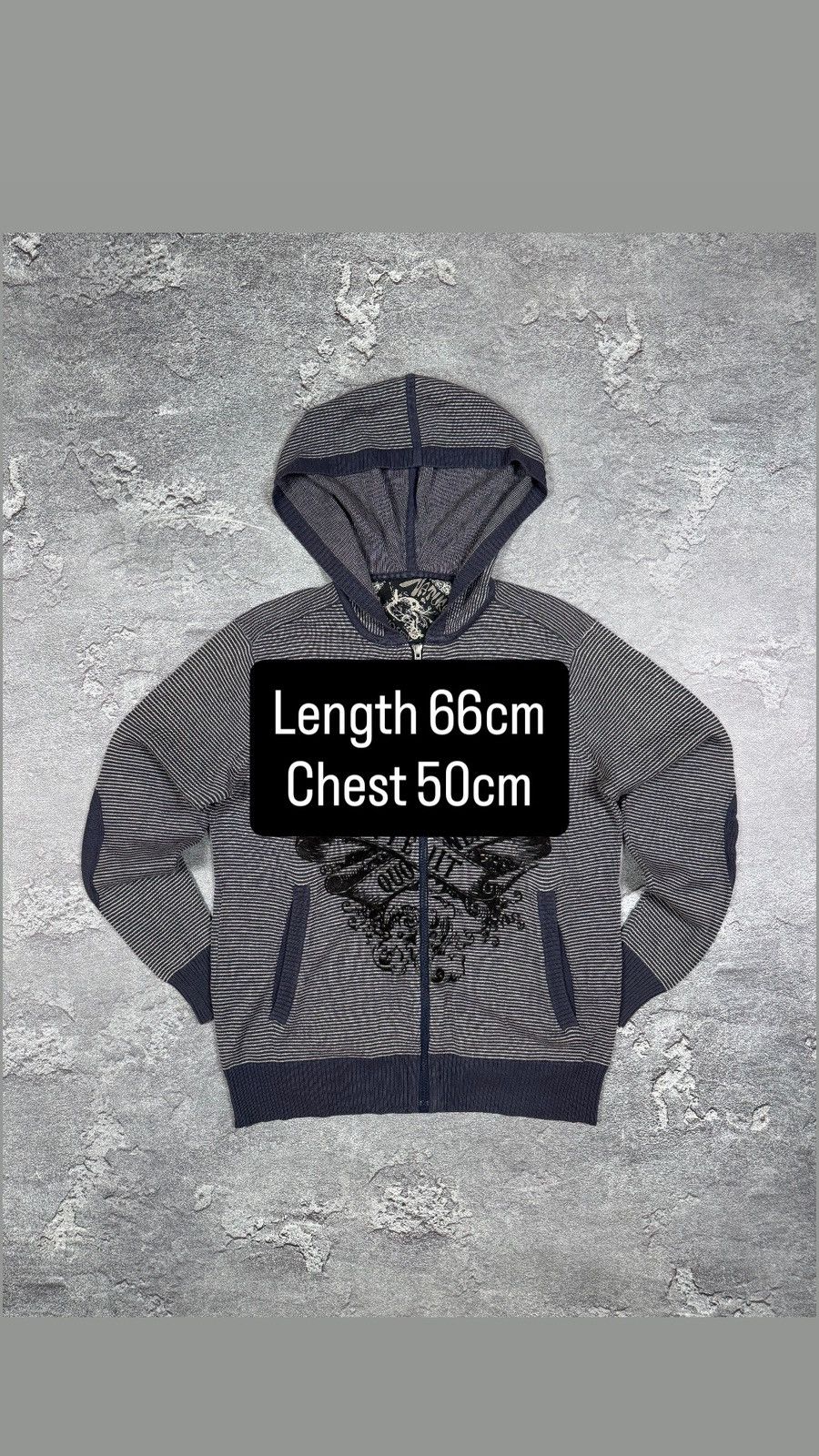 If Six Was Nine If Six Was Nine Stirped Padded Zip Hoodie Size M Streetwear Size US M / EU 48-50 / 2 - 2 Thumbnail