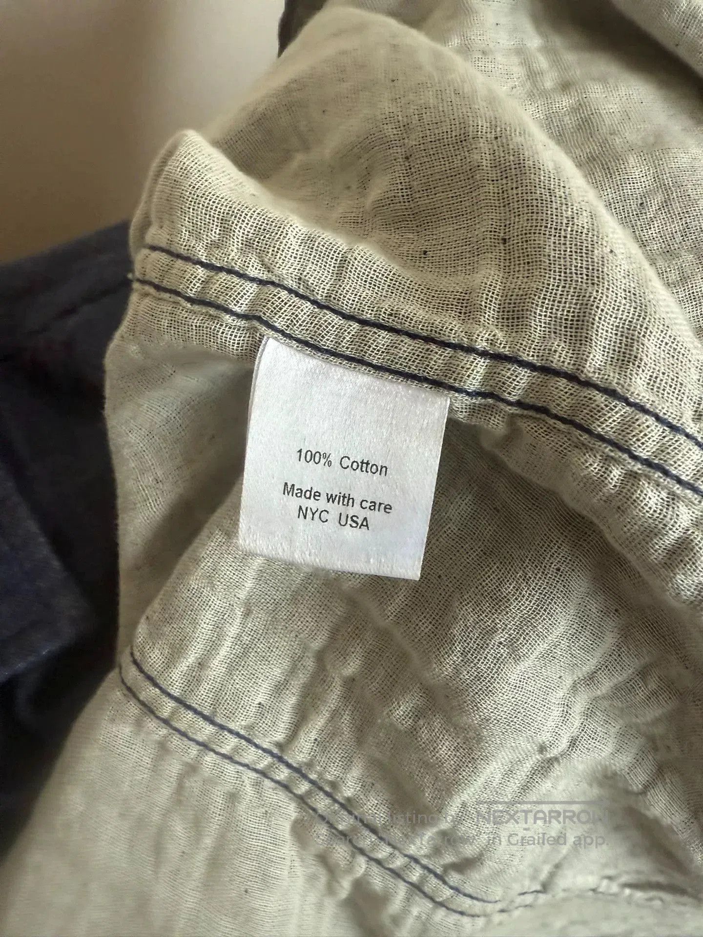 Corridor Layered Indigo Dyed Button-Up Shirt. Size US S / EU 44-46 / 1 - 5 Thumbnail