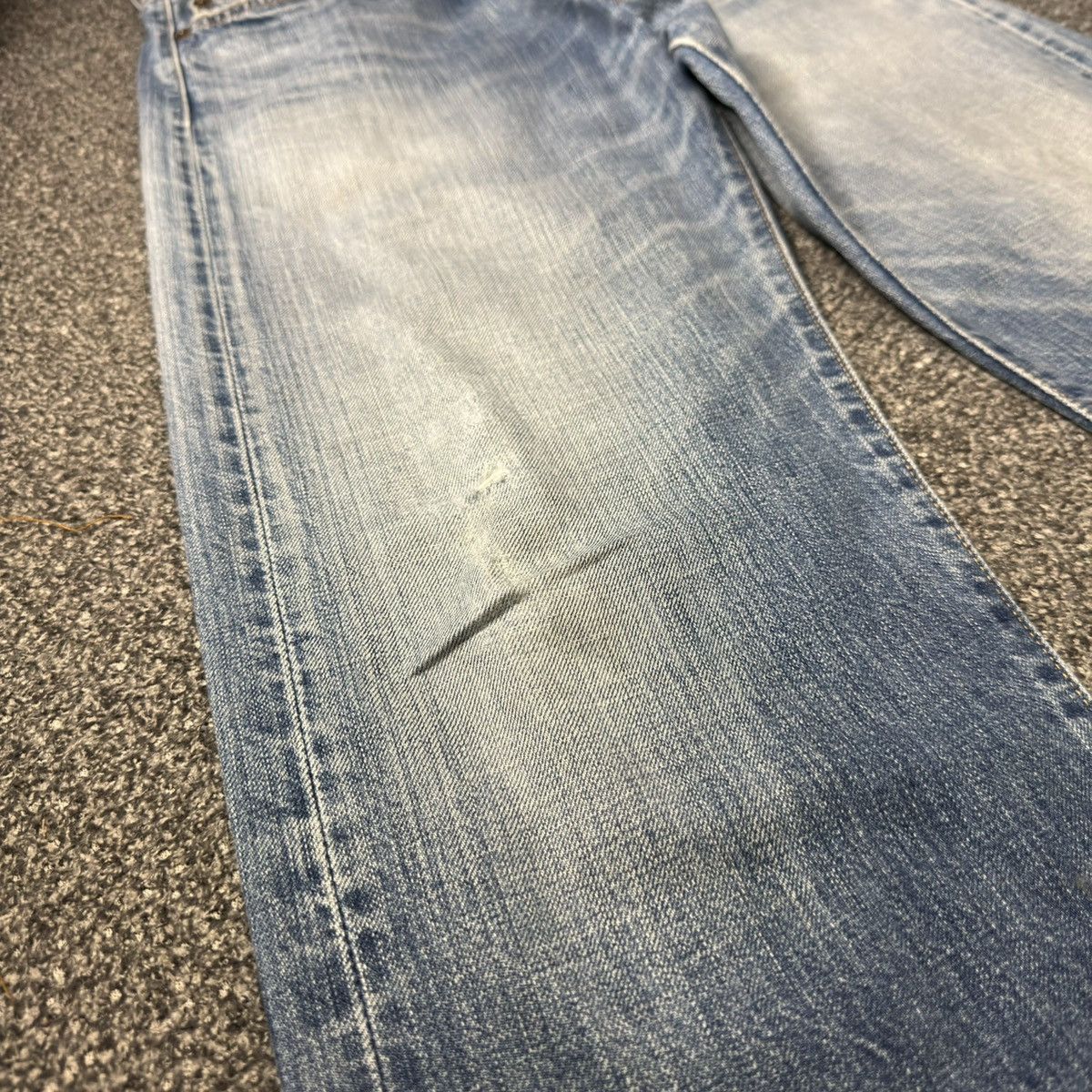 Levi's Vintage Y2K Levis 501 Distressed Aging Denim W29 Size US 29 - 6 Thumbnail