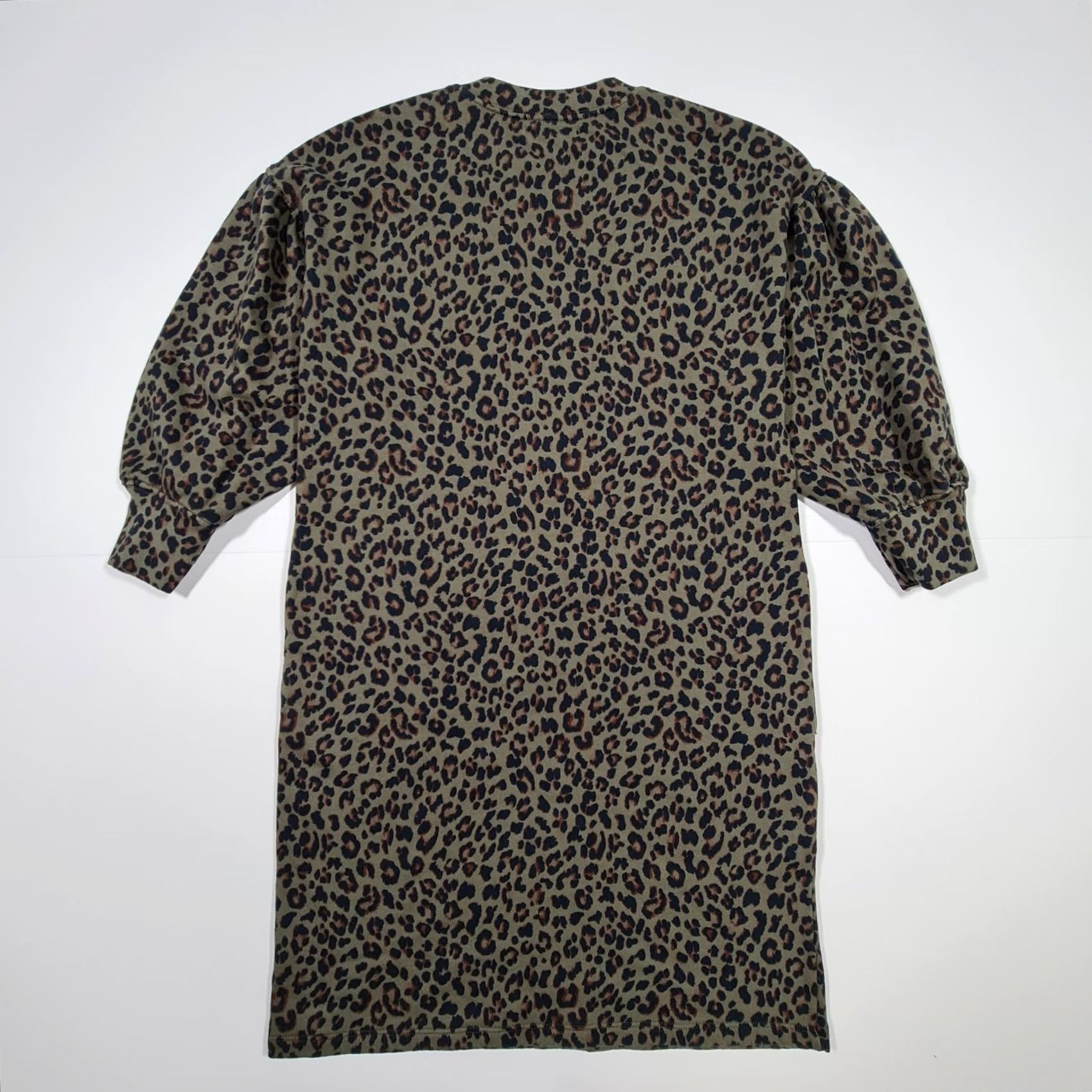 Velvet Velvet Womens Jumper Dress Green XS Long Sleeves Knee Length Animal Print Top Size XS / US 0-2 / IT 36-38 - 5 Thumbnail