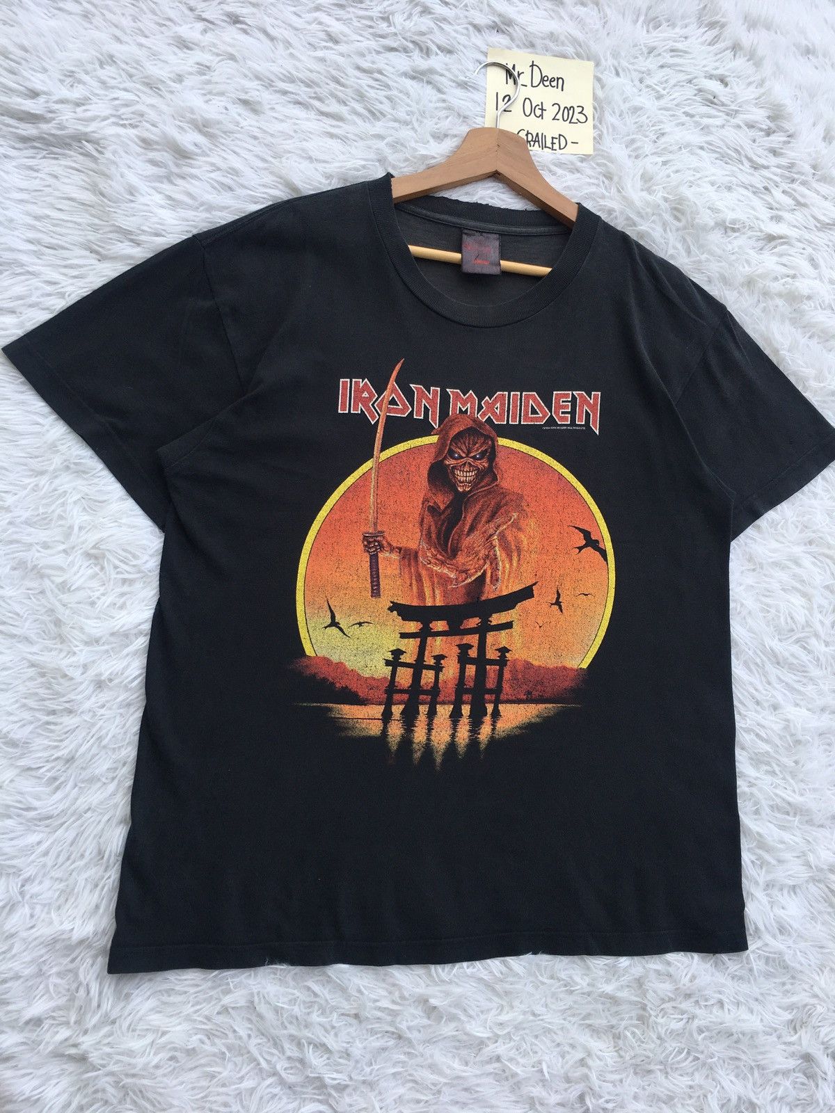 Band Tees Rare Vintage Dance of Death World Tour 2004 Iron Maiden Tee Size US L / EU 52-54 / 3 - 2 Thumbnail
