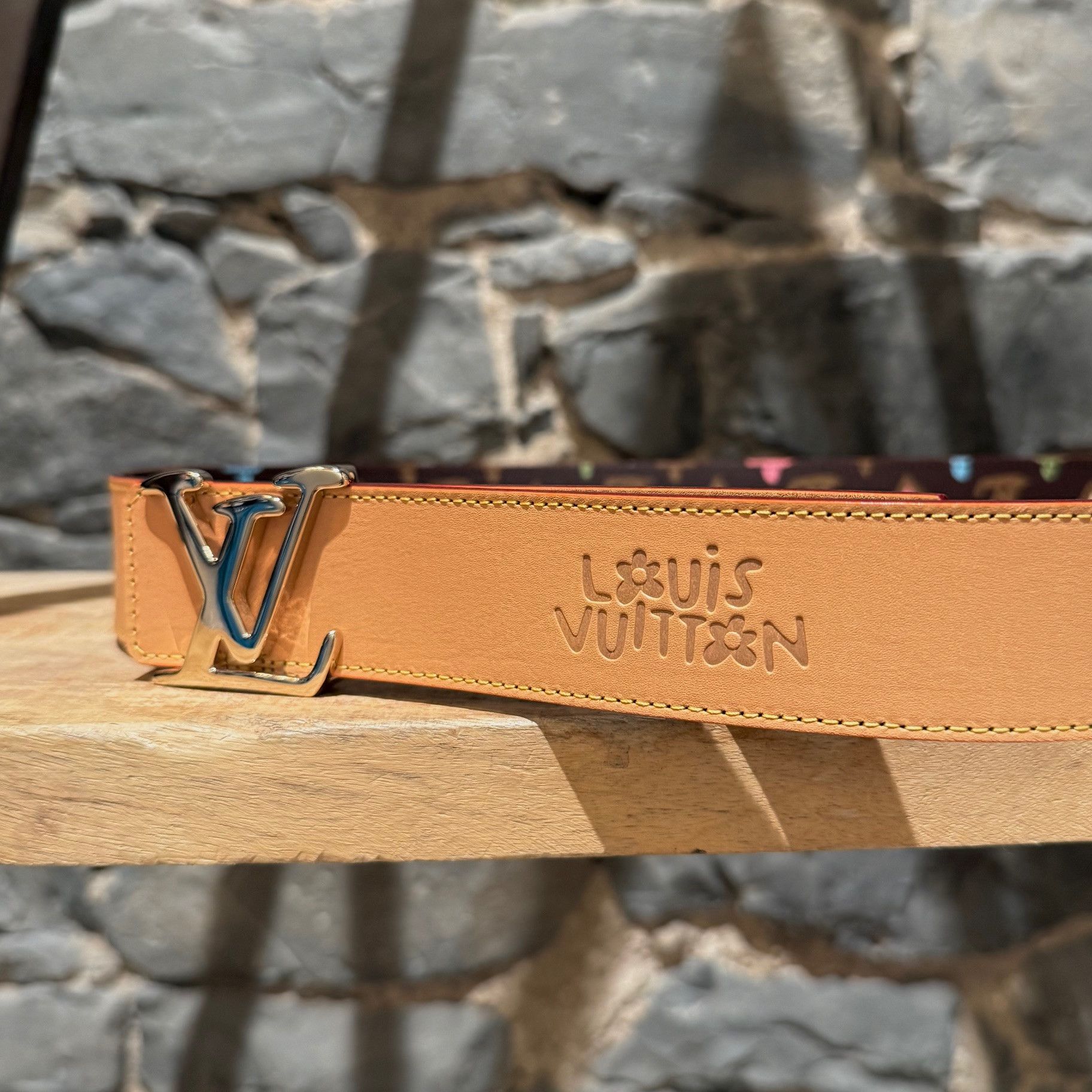 Louis Vuitton Louis Vuitton x Tyler the Creator Monogram Craggy Belt/100cm Size ONE SIZE - 7 Thumbnail