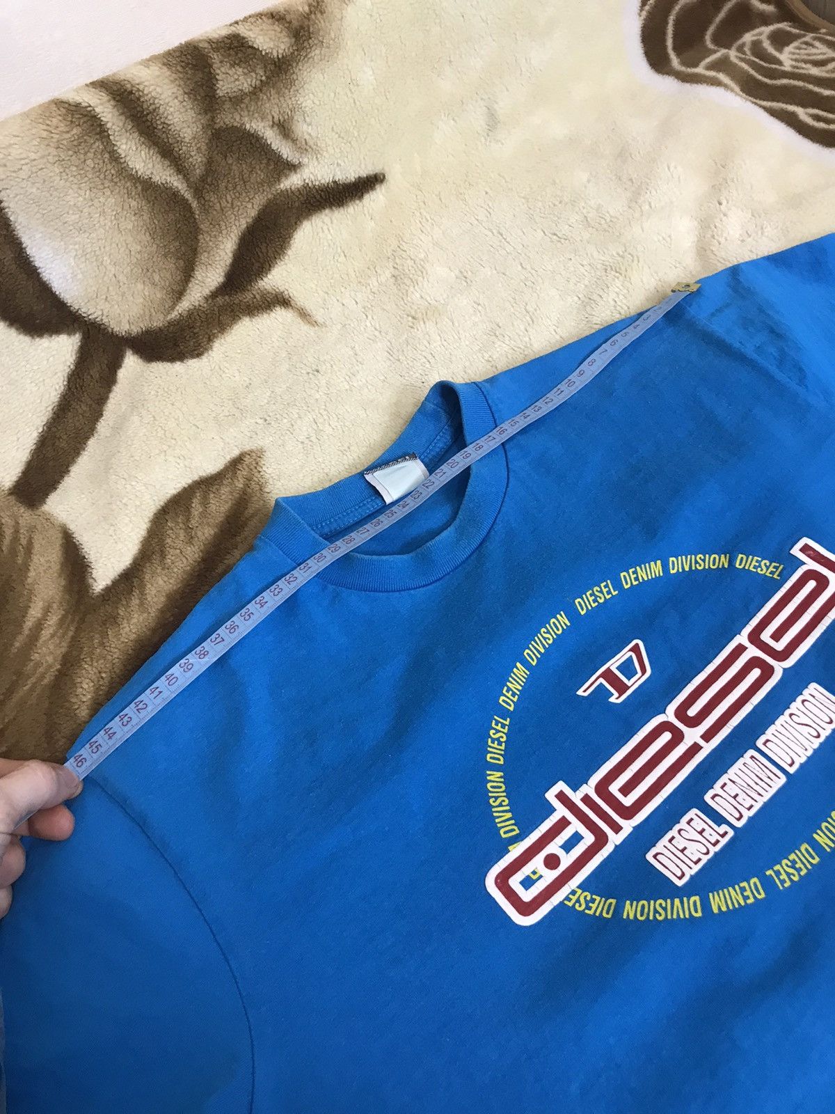 Diesel 🔥 90s DIESEL Big Logo Vintage T Shirt Denim Division Y2K Size US M / EU 48-50 / 2 - 11 Thumbnail