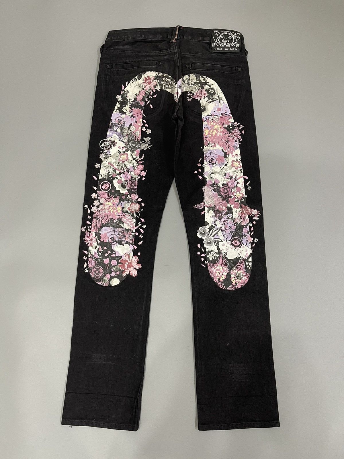 Evisu EVISU Floral Daicock cherry blossom denim Size US 30 / EU 46 - 1 Thumbnail
