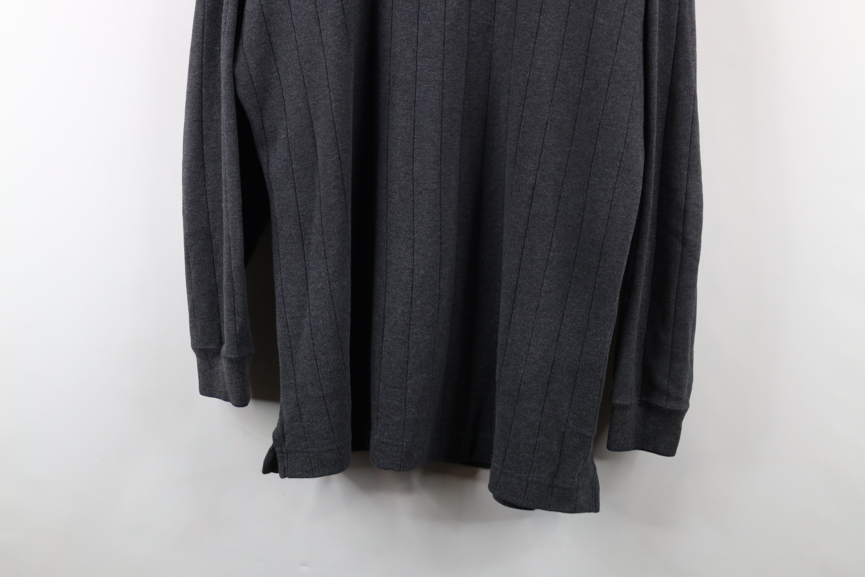 Vintage Vintage 90s Streetwear Striped Long Sleeve Rugby Polo Shirt Size US M / EU 48-50 / 2 - 3 Thumbnail