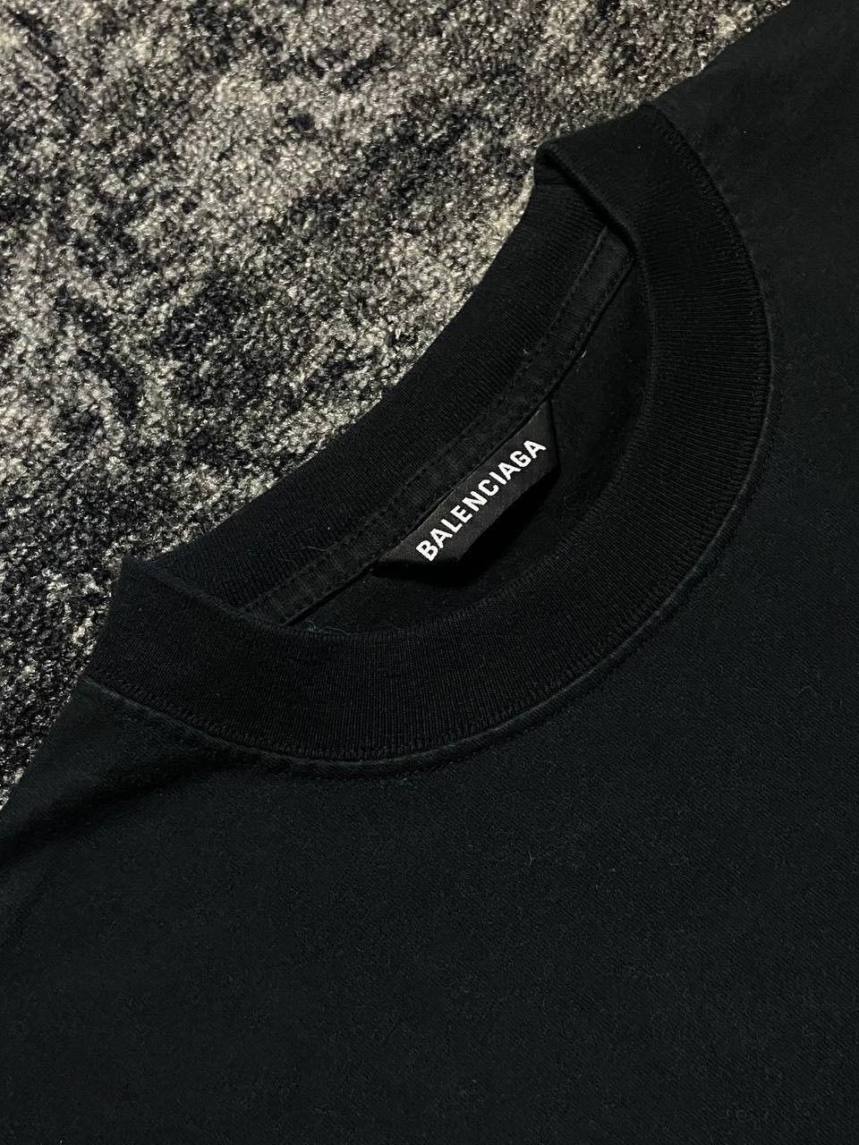 Balenciaga Balenciaga Defile black t-shirt tee ss20 Size US M / EU 48-50 / 2 - 5 Thumbnail