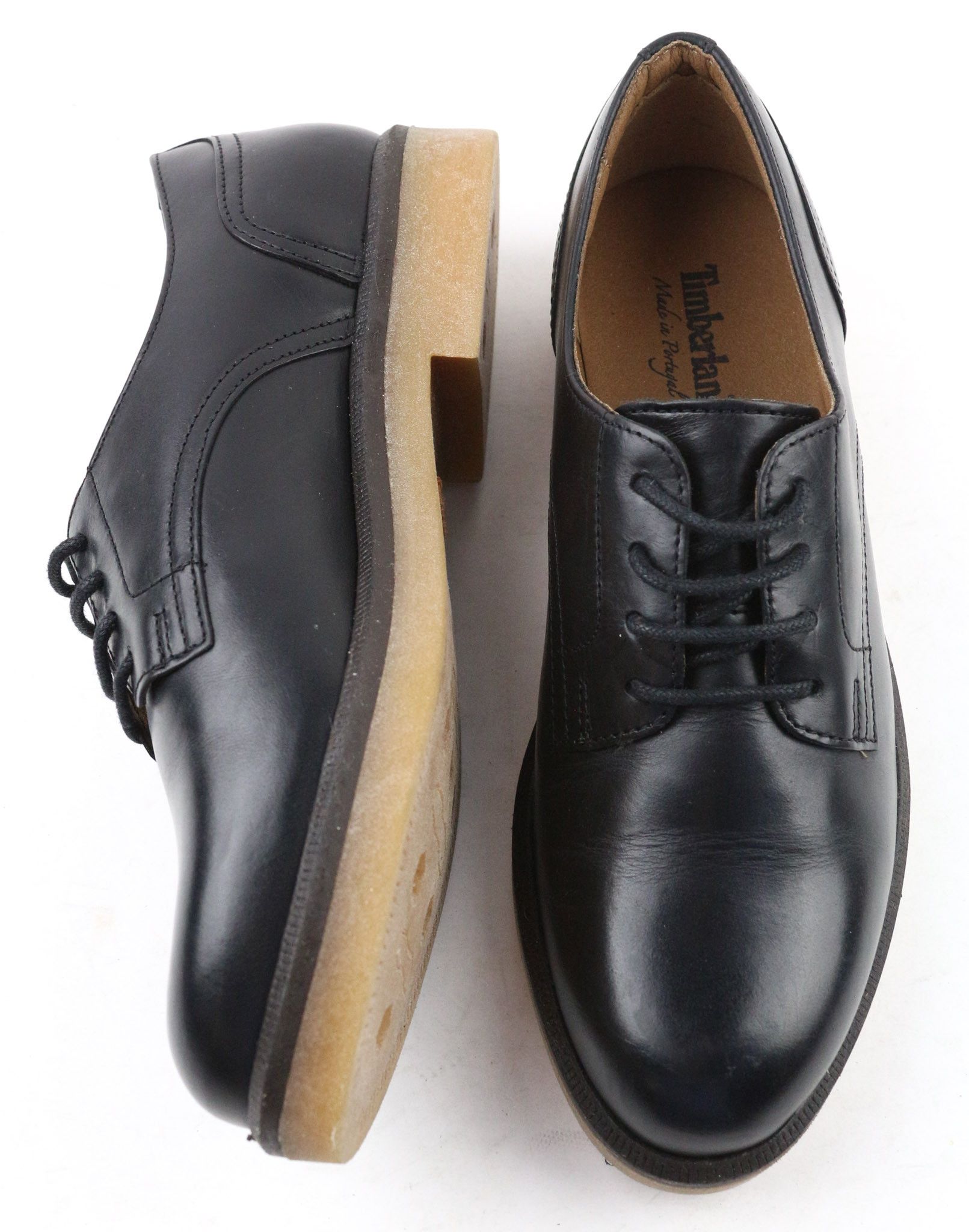 Timberland A2G1D UK Leather Black 4 Shiny 79626 Size US 6 / IT 36 - 7 Thumbnail