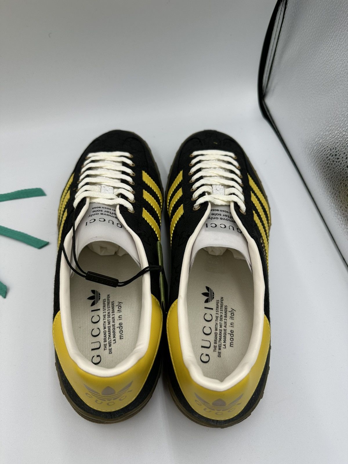 Adidas × Gucci Gucci x Adidas Samba Size US 12.5 / EU 45-46 - 15 Thumbnail