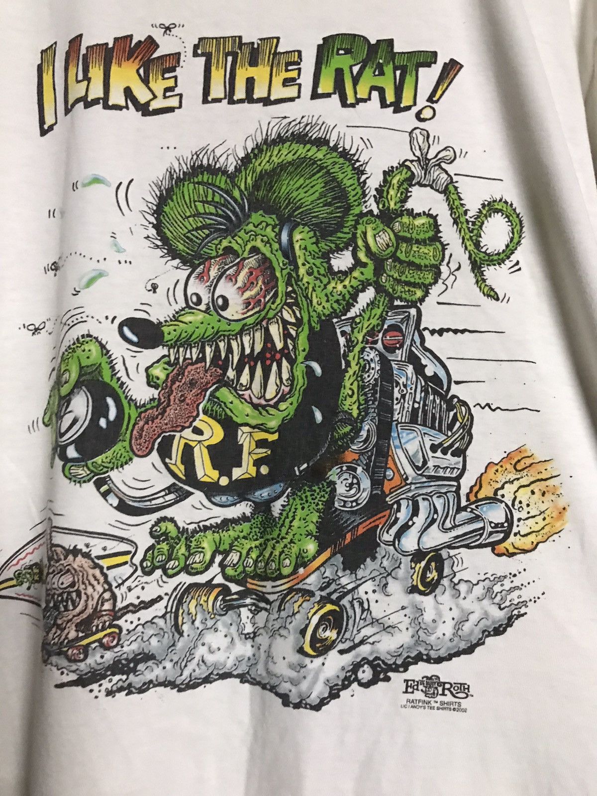 Vintage Ratfink x Petersen Automotive Museum Crewneck Tee Size US L / EU 52-54 / 3 - 3 Thumbnail