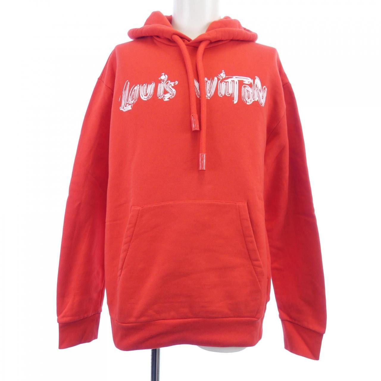 Louis Vuitton Louis Vuitton Louis Vuitton Print Cotton Hoodie Cotton Sweatshirts & Hoodies HQY47WIHN DUTY FREE for USA Size ONE SIZE - 1 Thumbnail