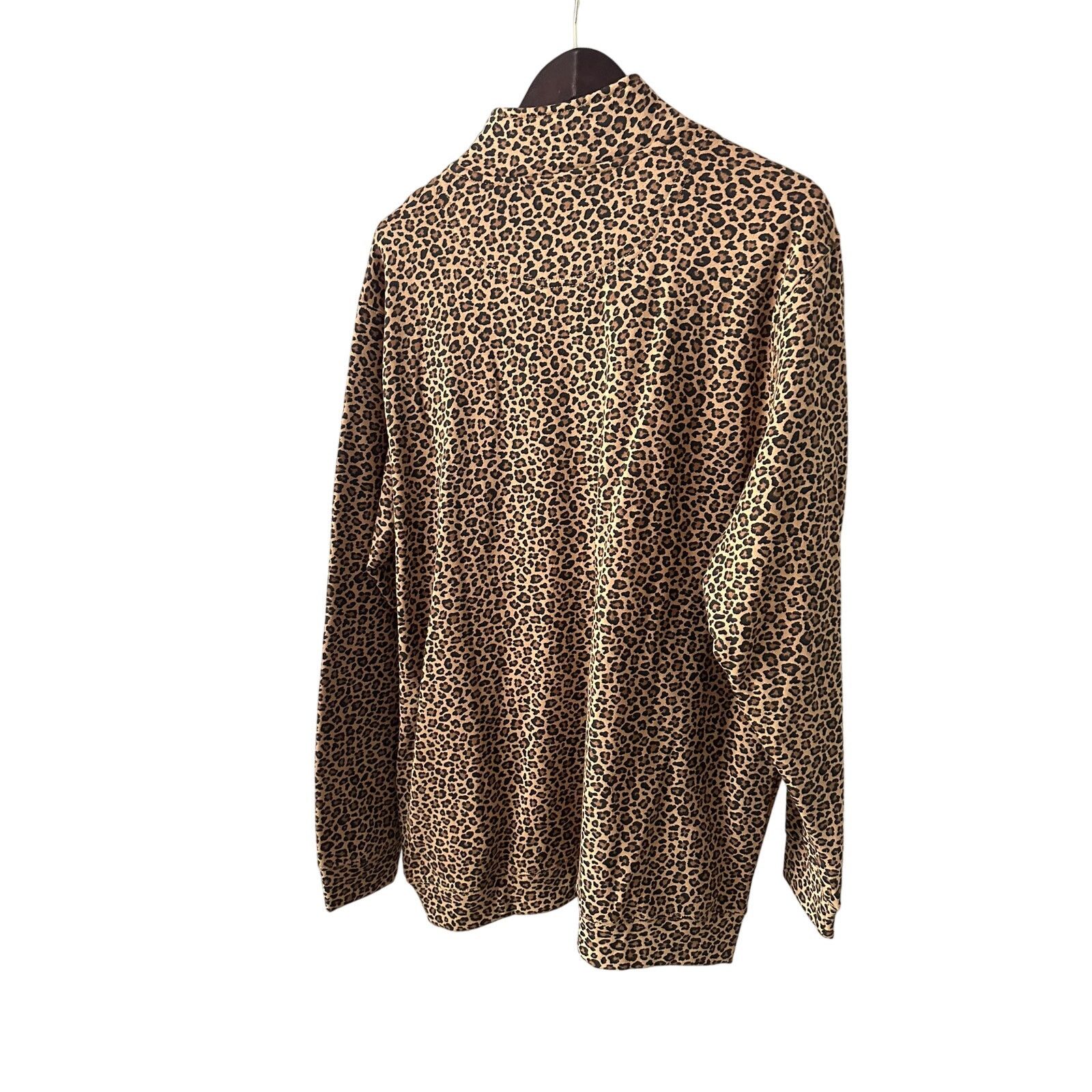 Other Women's Charles River Apparel Leopard Print Jacket Size XL / US 12-14 / IT 48-50 - 4 Thumbnail